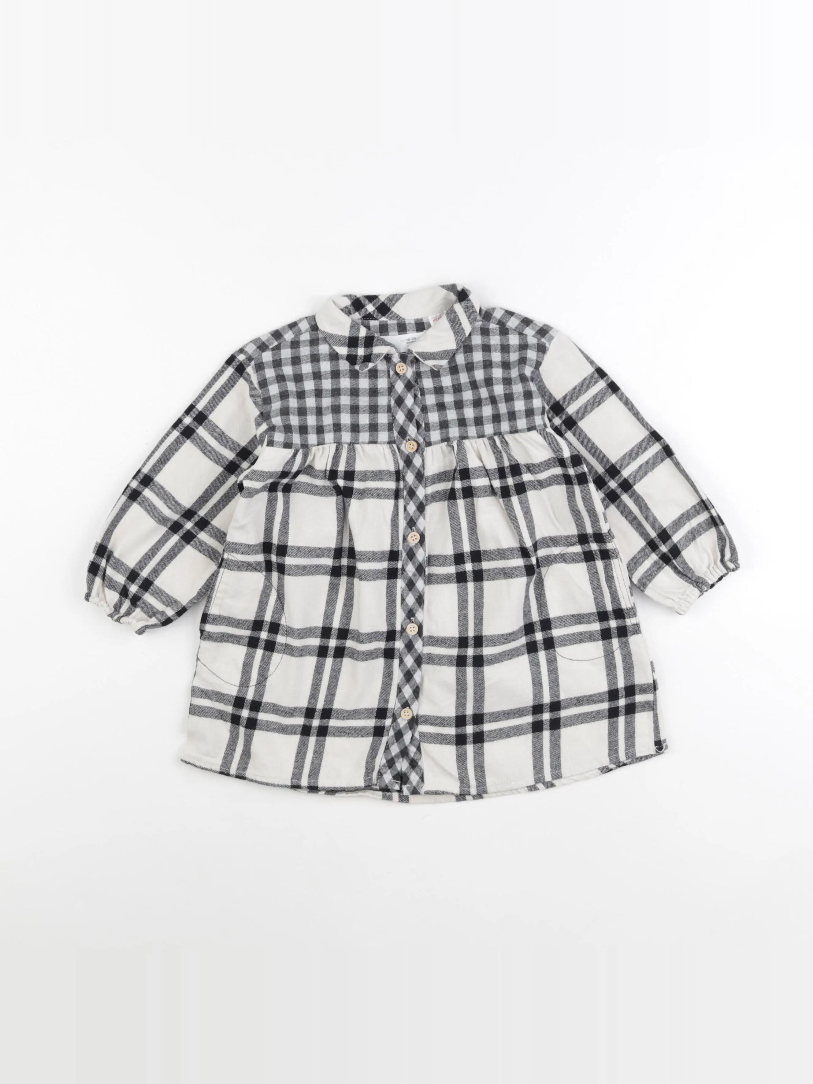 Zara - robe noir - 18/24 mois