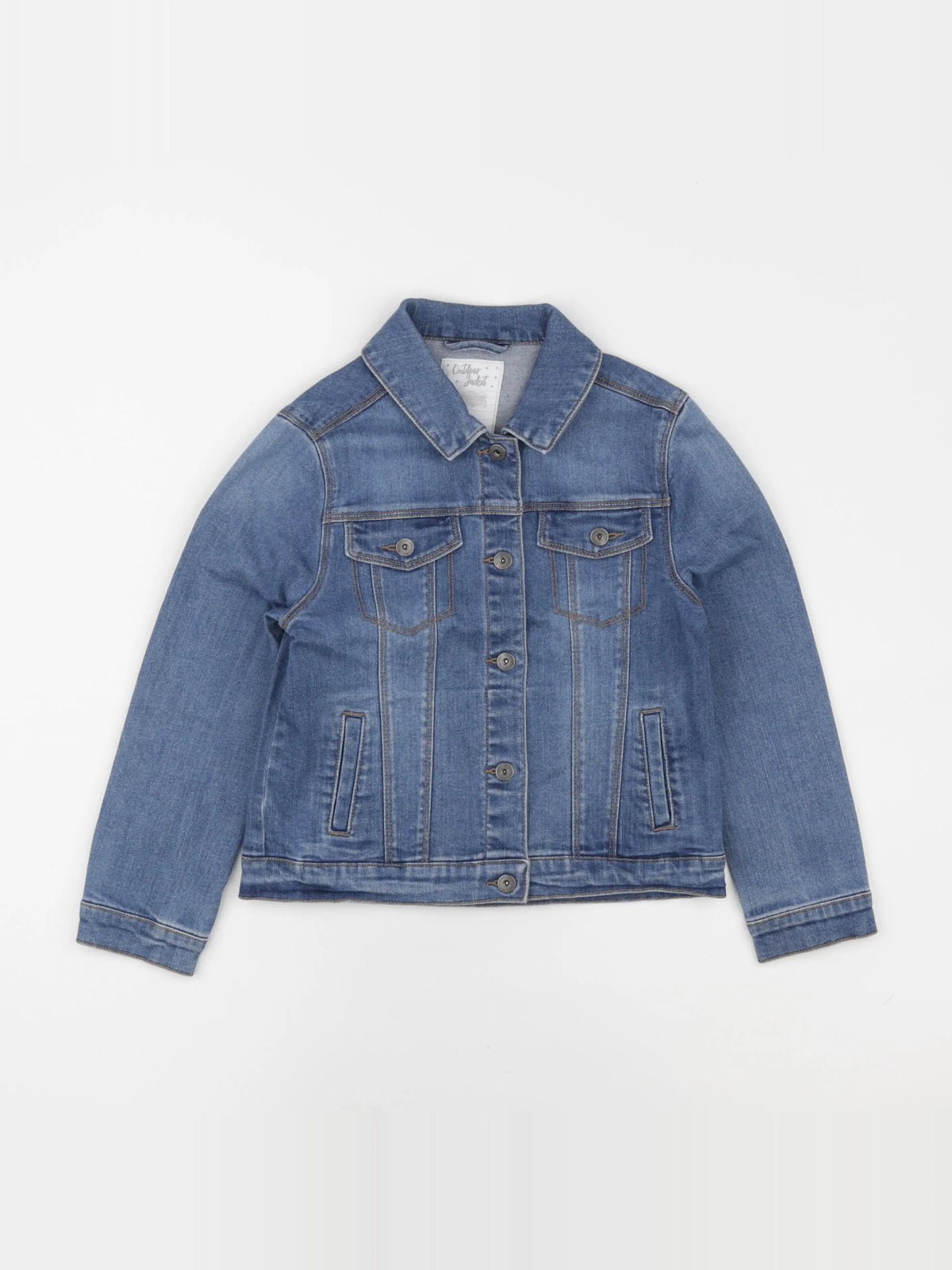 Vertbaudet - veste bleu - 8 ans