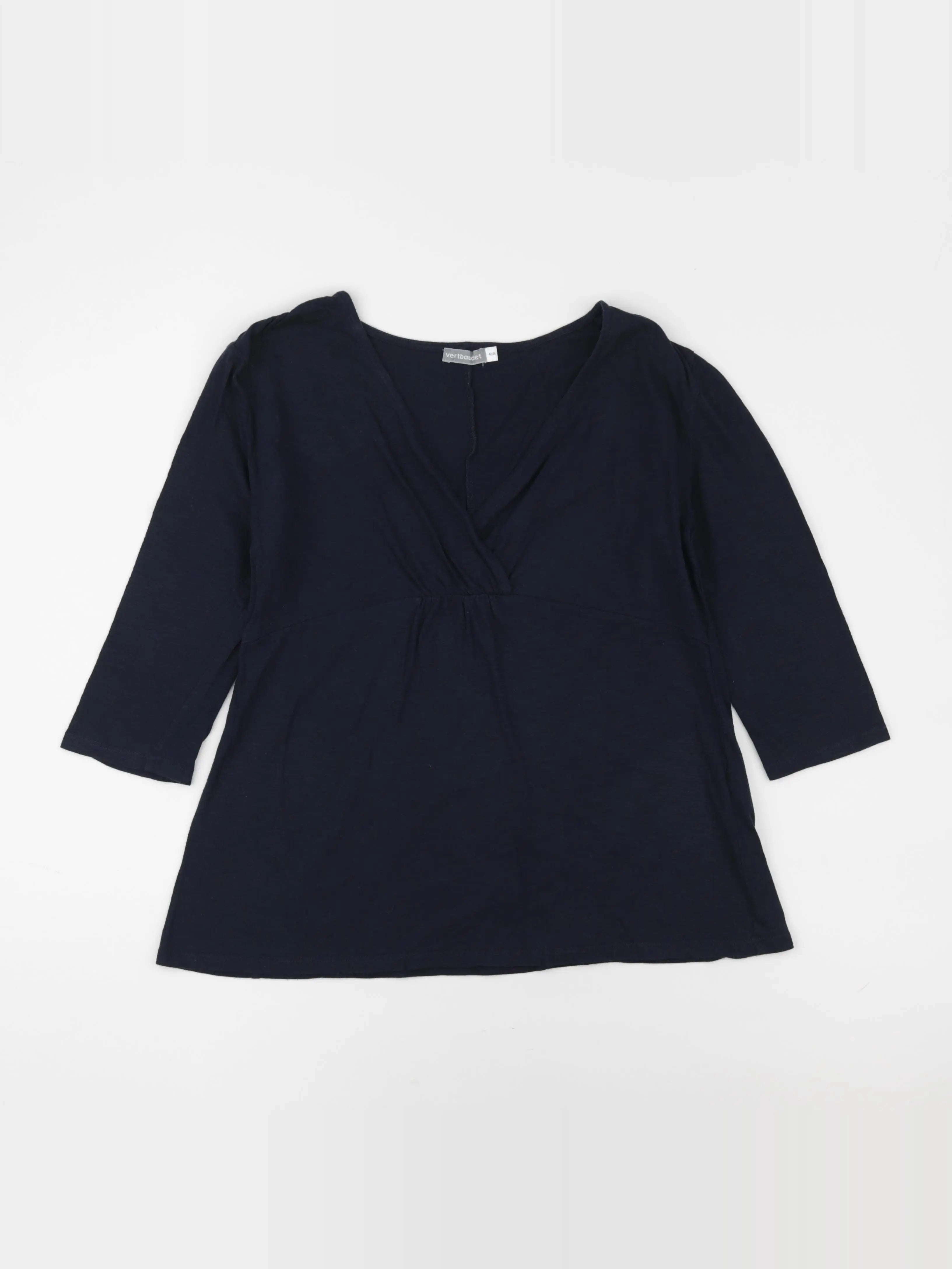 Vertbaudet - tee-shirt grossesse bleu - 42 à 44