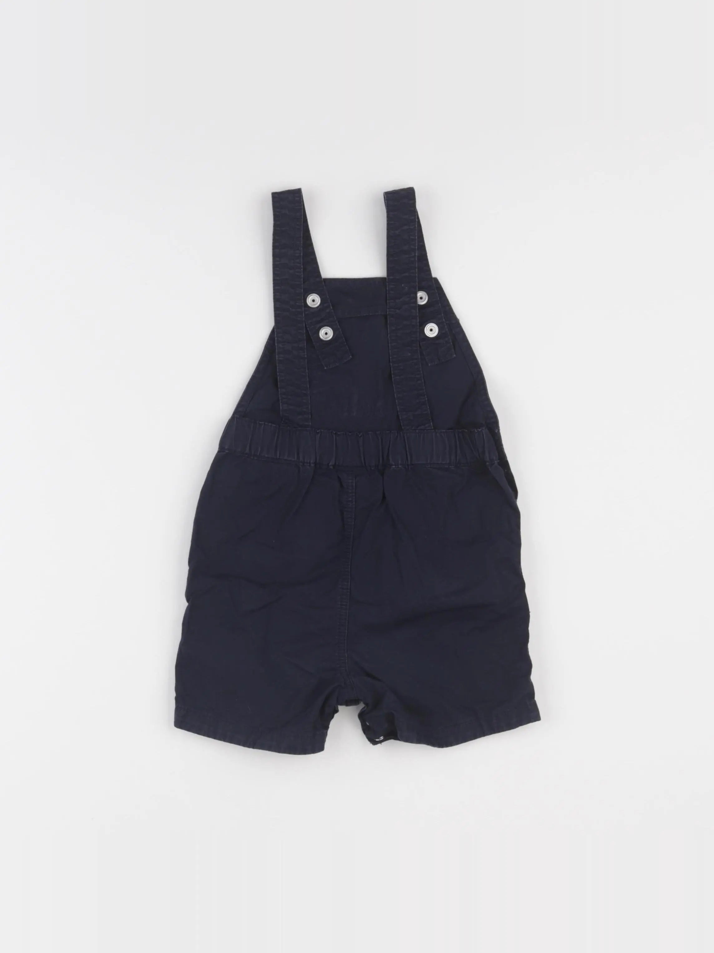 Petit Bateau - salopette bleu - 12 mois