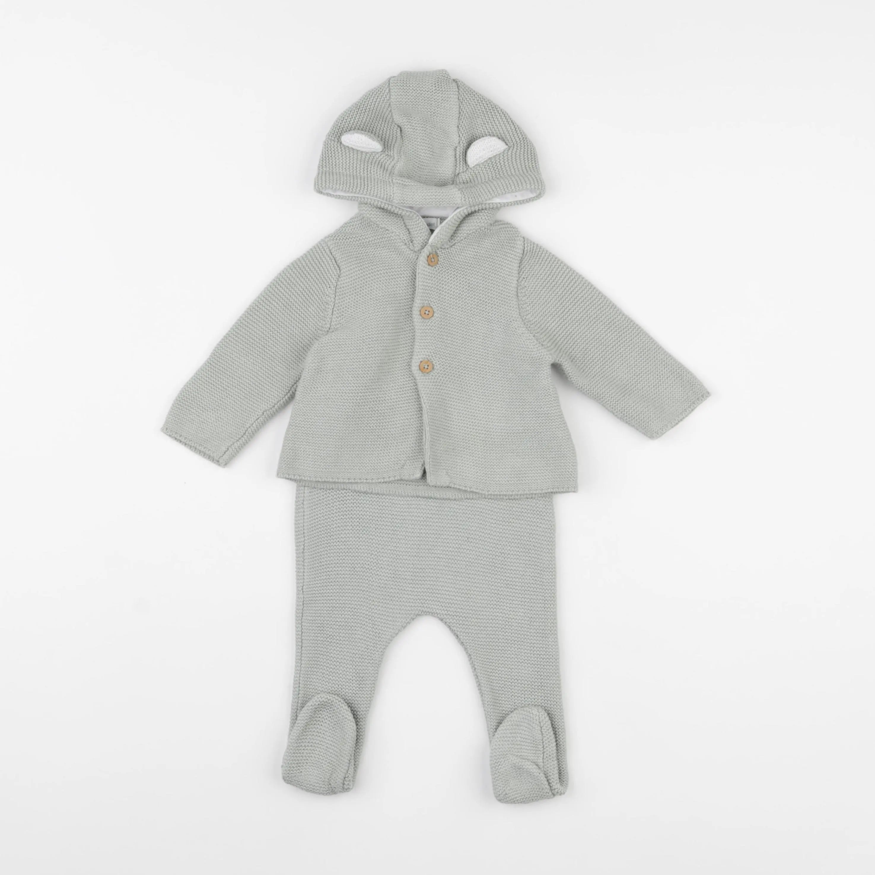 Vertbaudet - ensemble vert - 3 mois