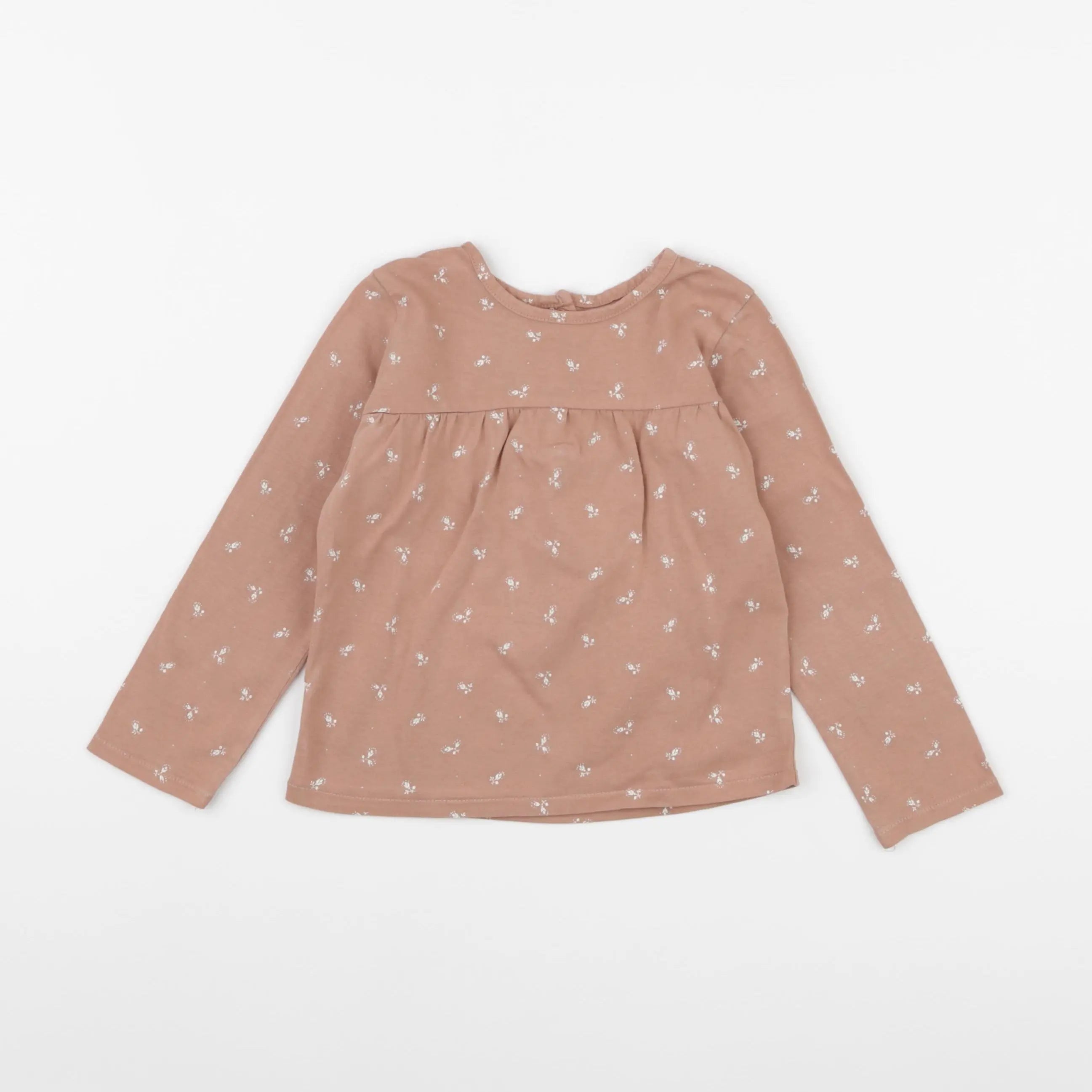 Vertbaudet - tee-shirt rose - 2 ans