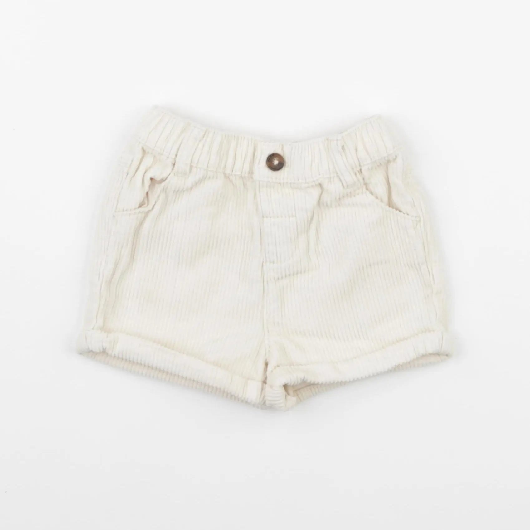 Vertbaudet - short beige - 9 mois