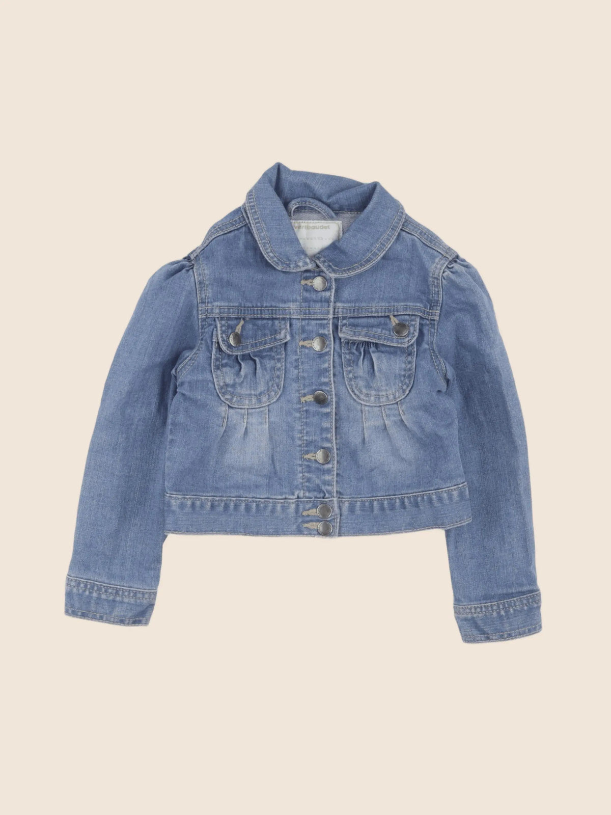 Vertbaudet - veste bleu - 4 ans