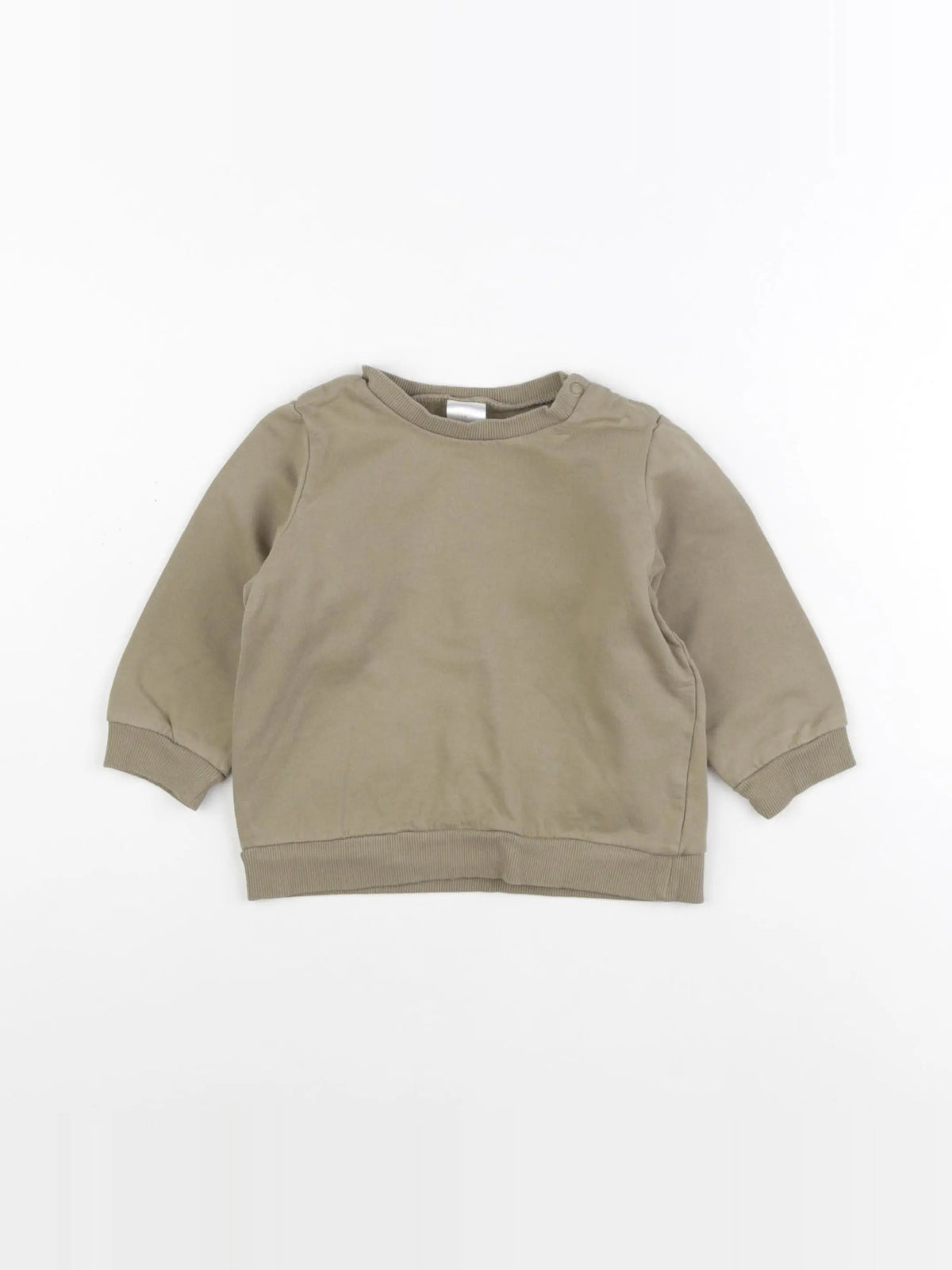 H&M - sweat vert - 9/12 mois