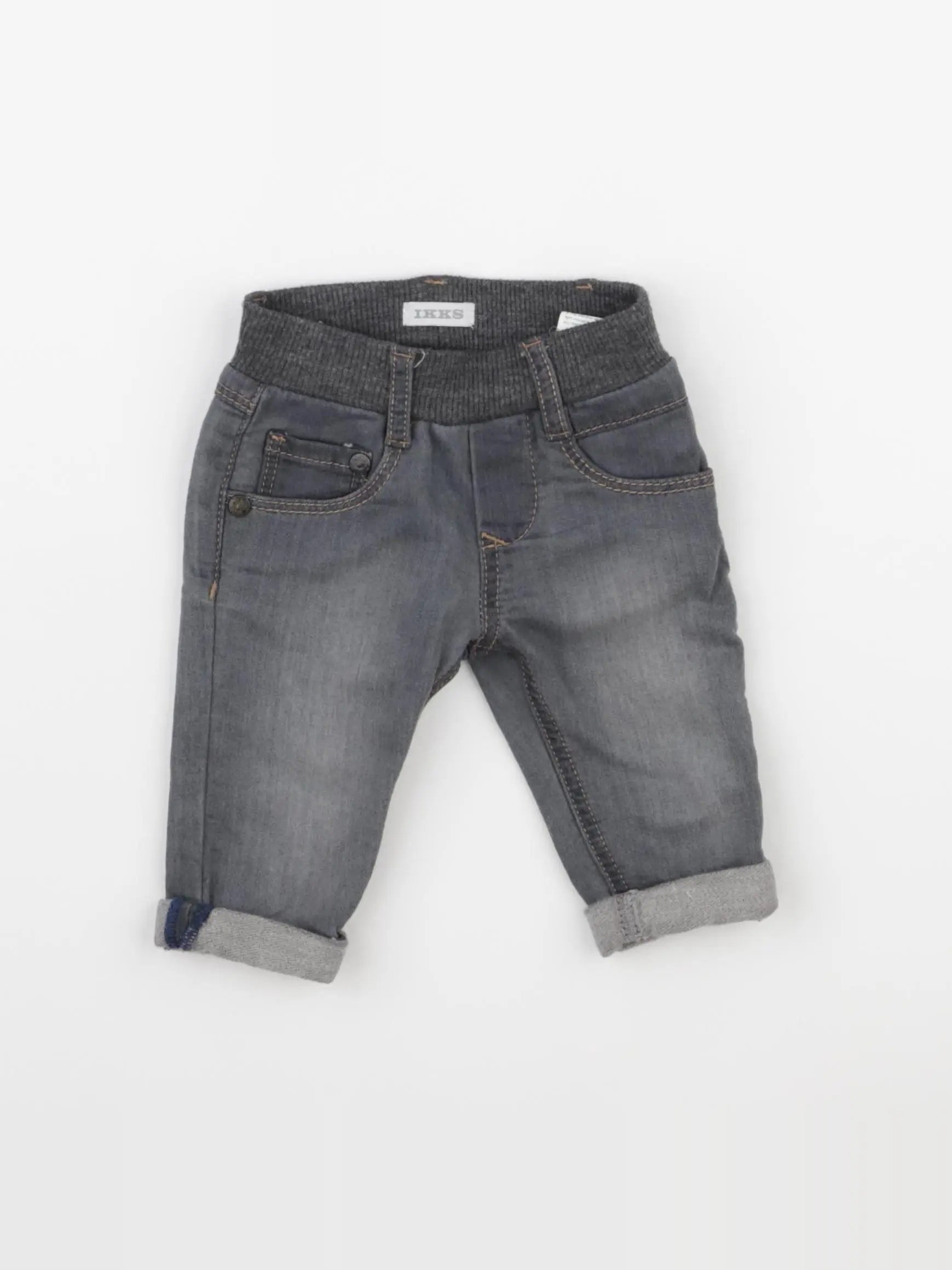IKKS - pantalon gris - 3 mois
