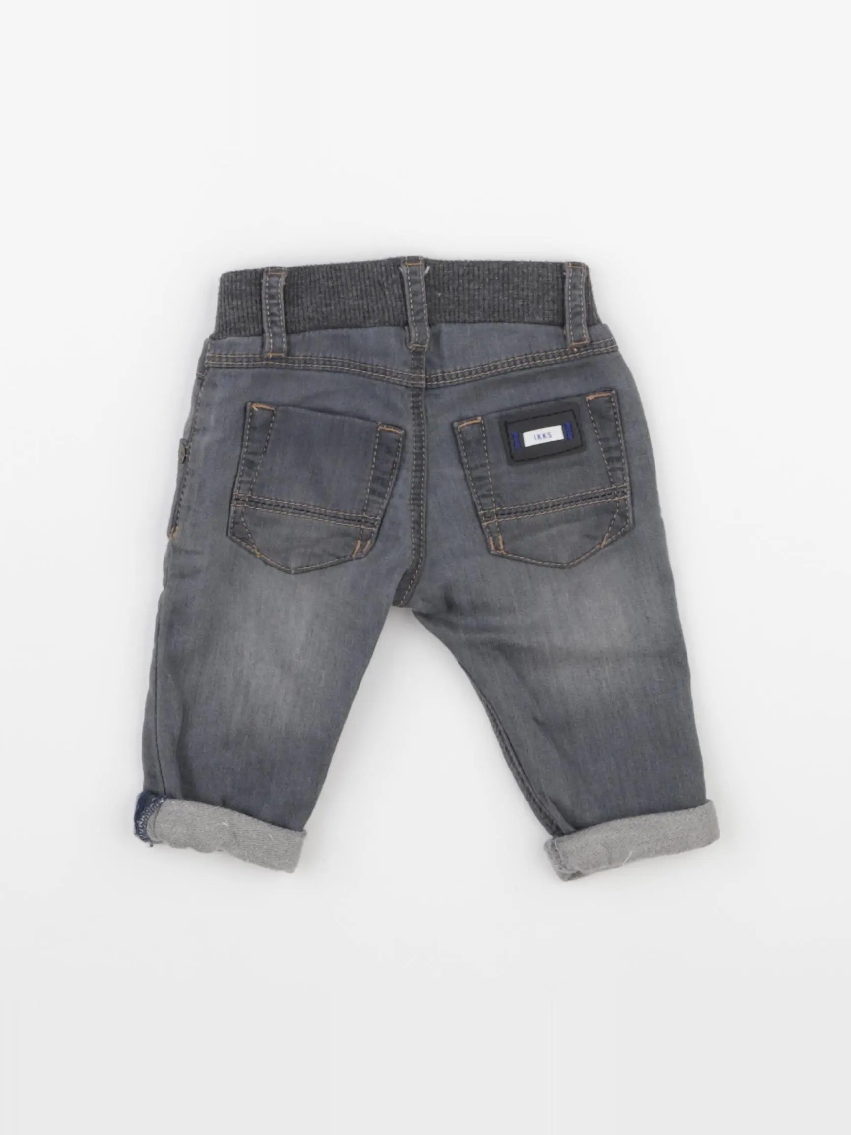IKKS - pantalon gris - 3 mois