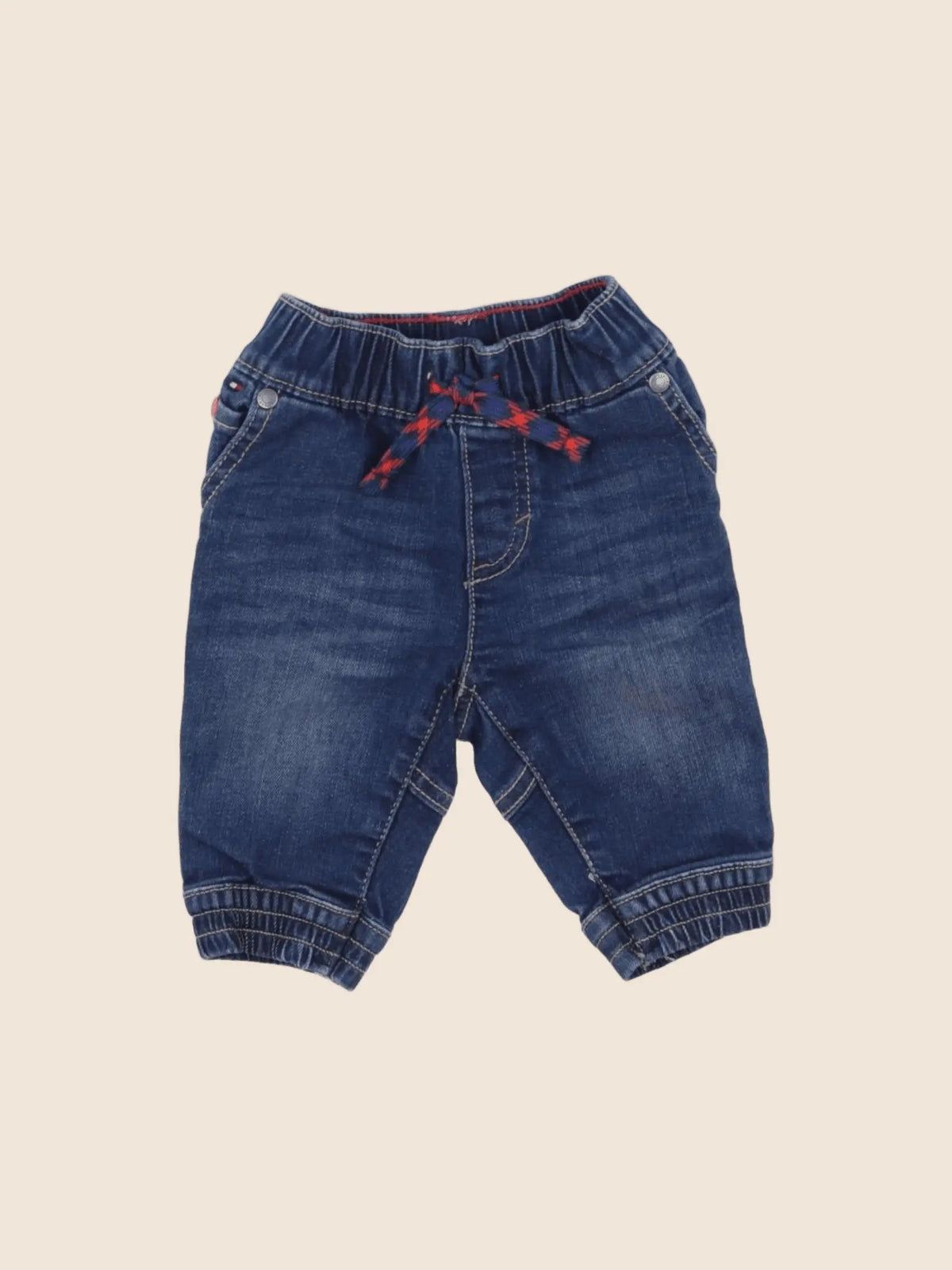 Tommy Hilfiger - pantalon bleu - 3/6 mois
