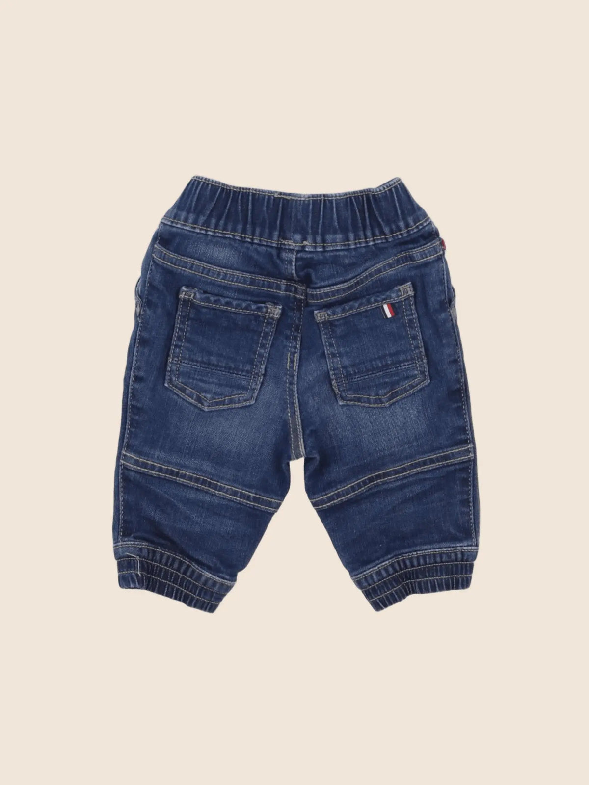 Tommy Hilfiger - pantalon bleu - 3/6 mois