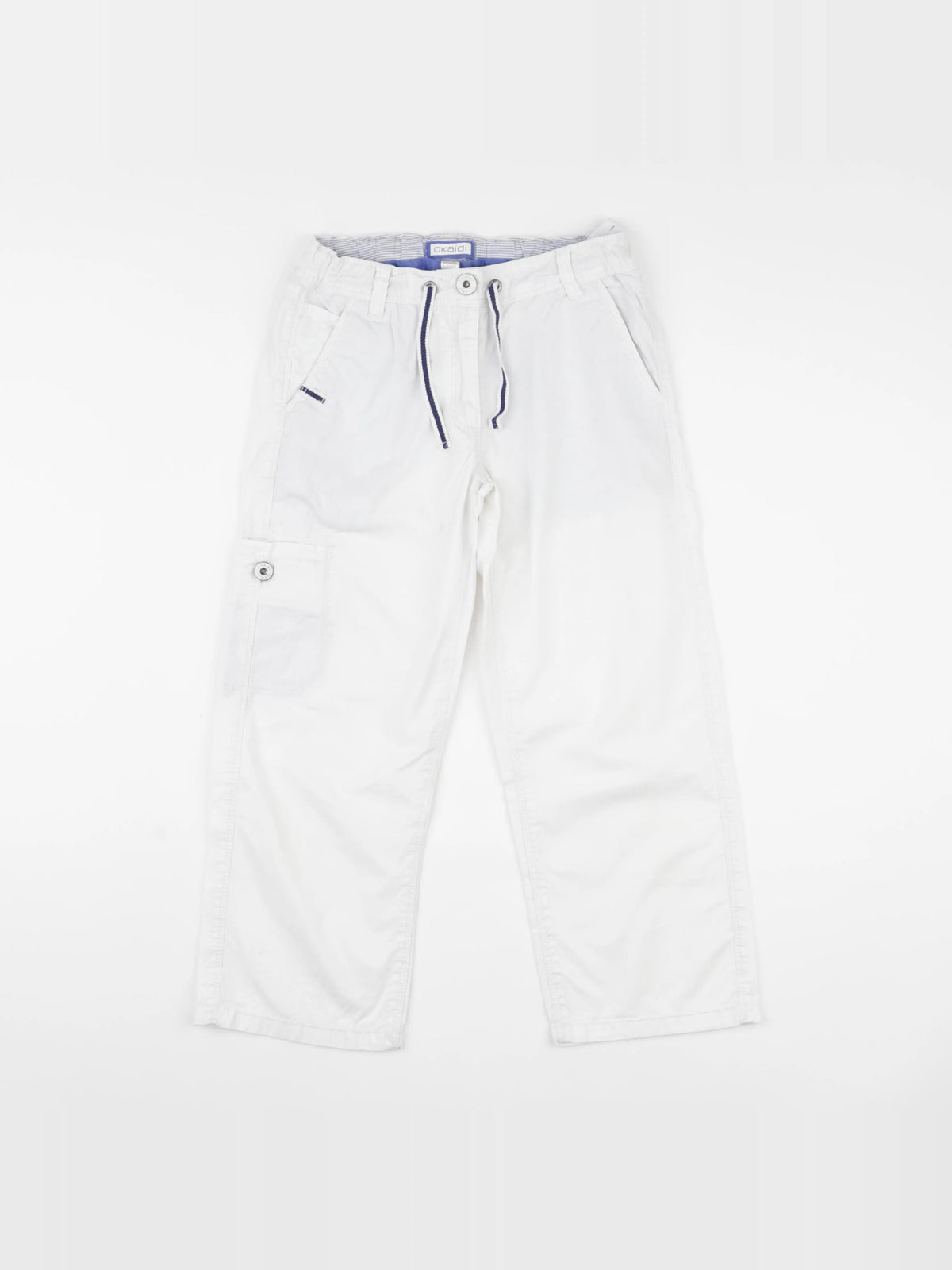 Okaidi - pantalon blanc - 10 ans