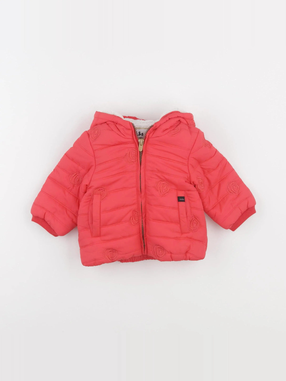 IKKS - doudoune rose - 6 mois