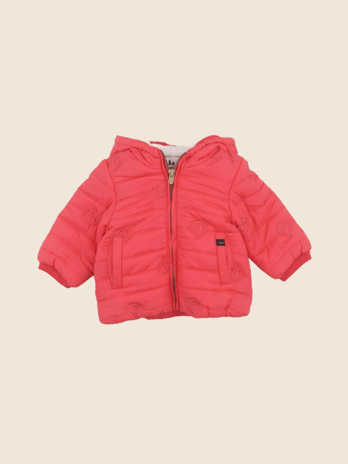 IKKS - doudoune rose - 6 mois