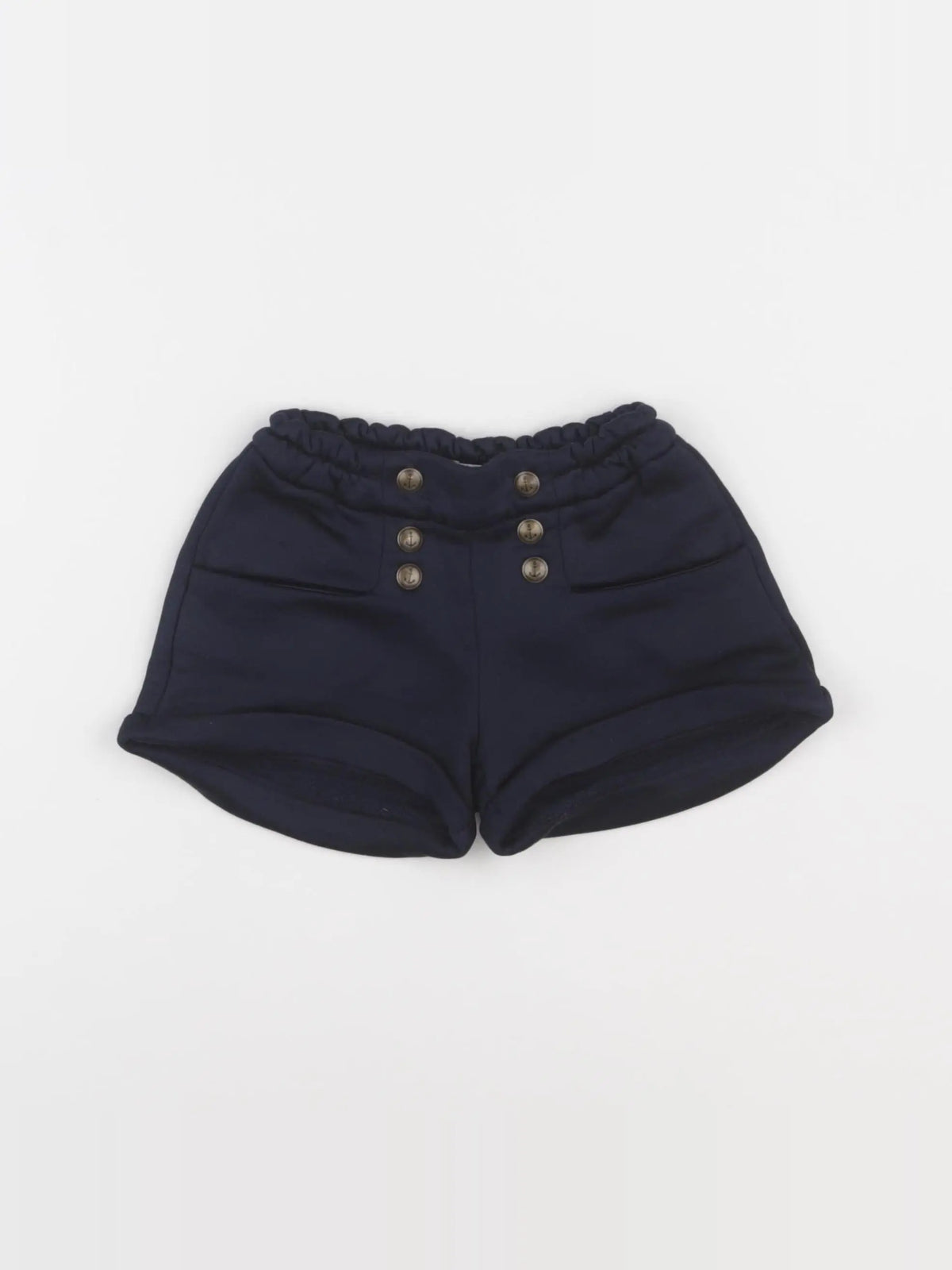 IKKS - short bleu - 18 mois