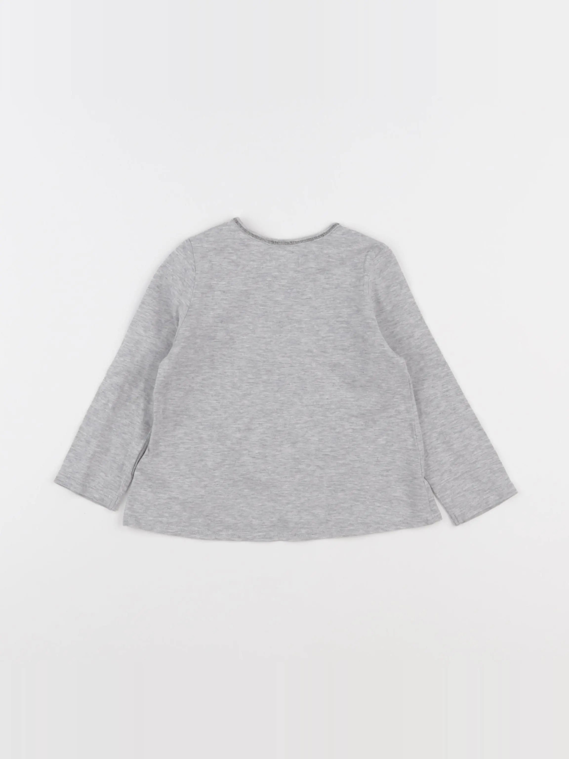 IKKS - tee-shirt gris - 18 mois