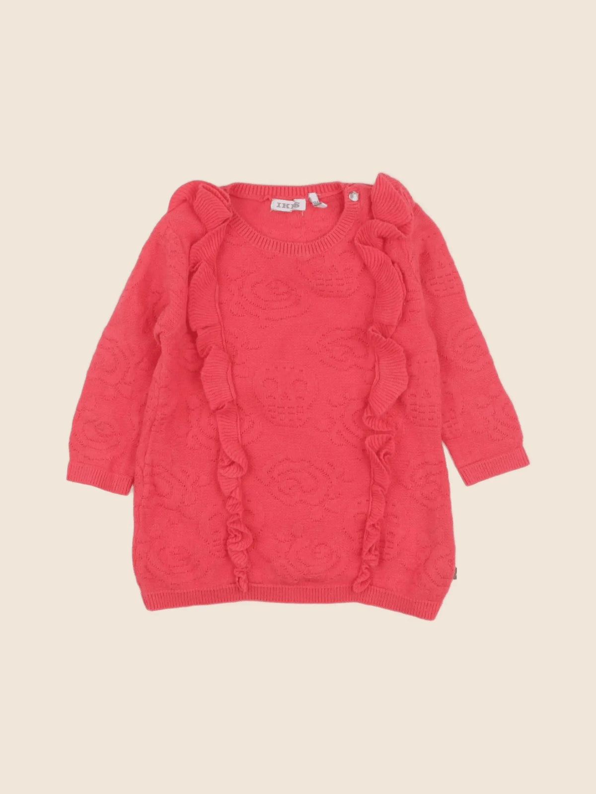 IKKS - robe rose - 6 mois