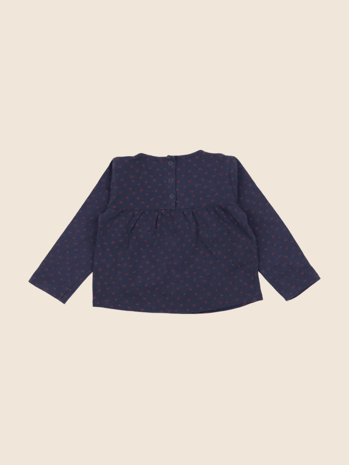 Vertbaudet - tee-shirt bleu, rouge - 18 mois