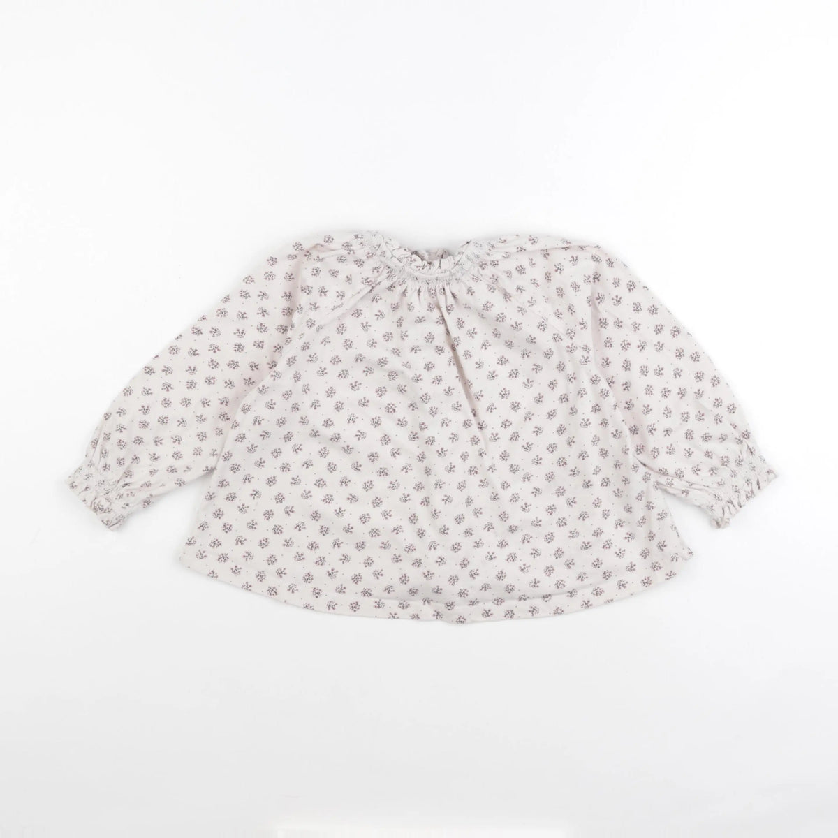 Vertbaudet - tee-shirt beige, rose - 3 ans