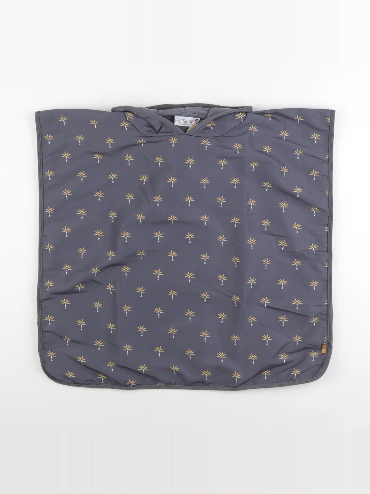 Poncho de bain PALMIER gris