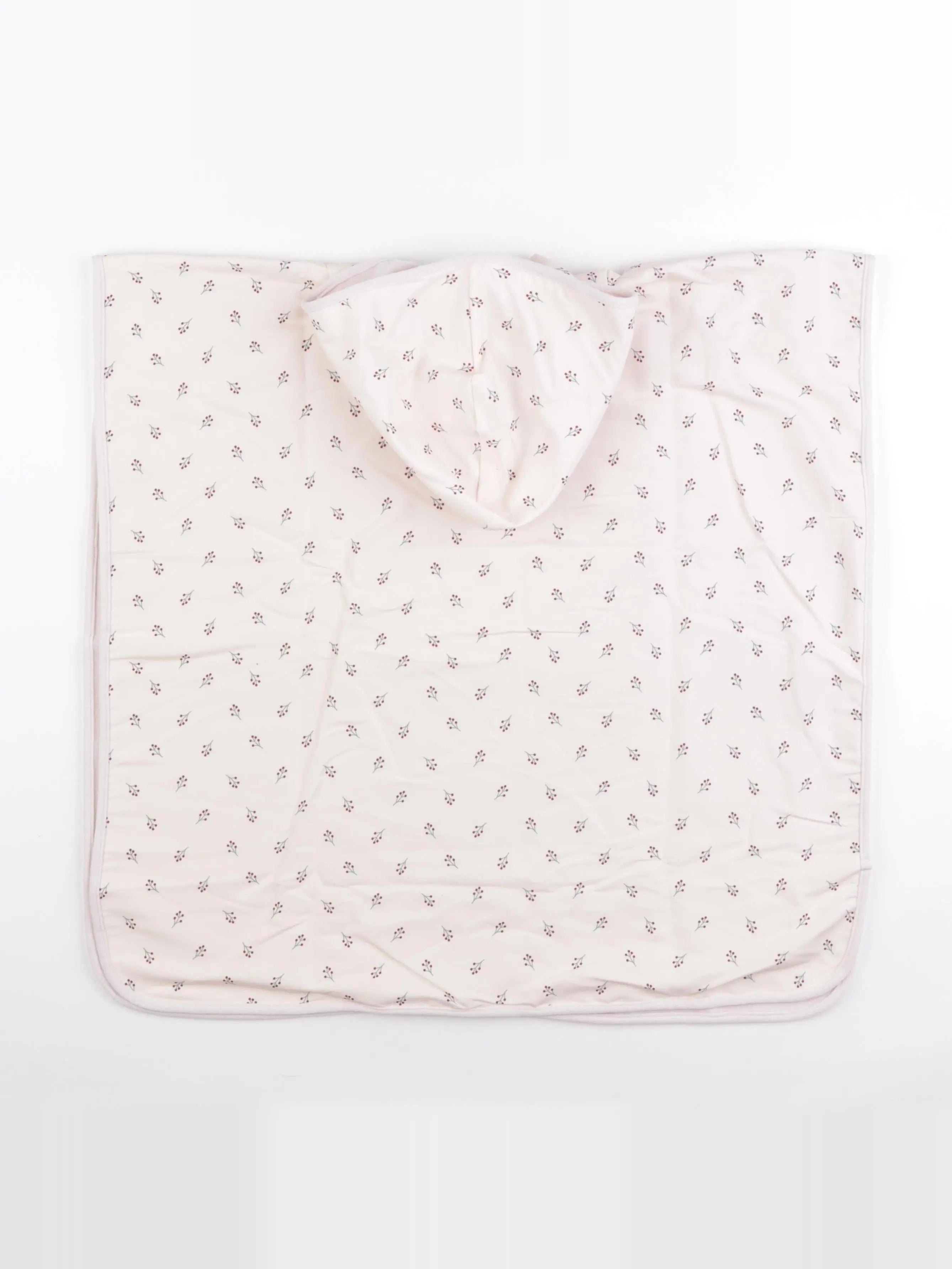 Poncho de bain BAIES rose