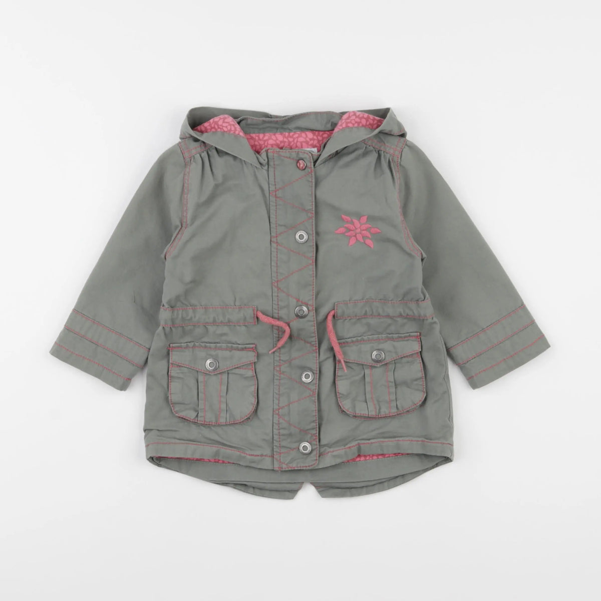 Vertbaudet - veste vert - 18 mois