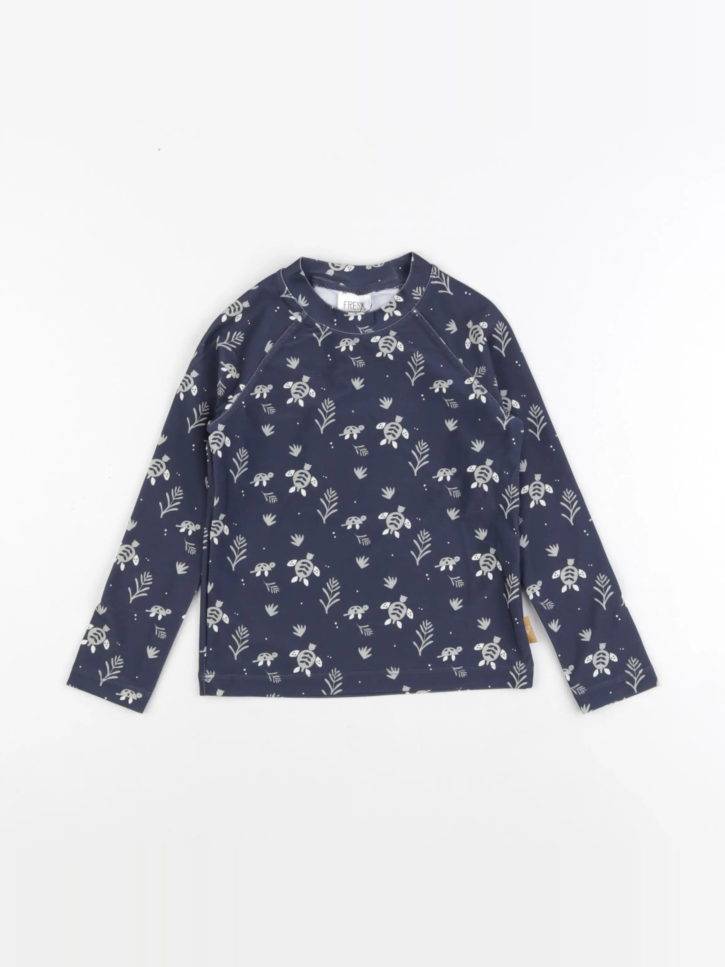 Tee-shirt anti-uv TORTUE bleu