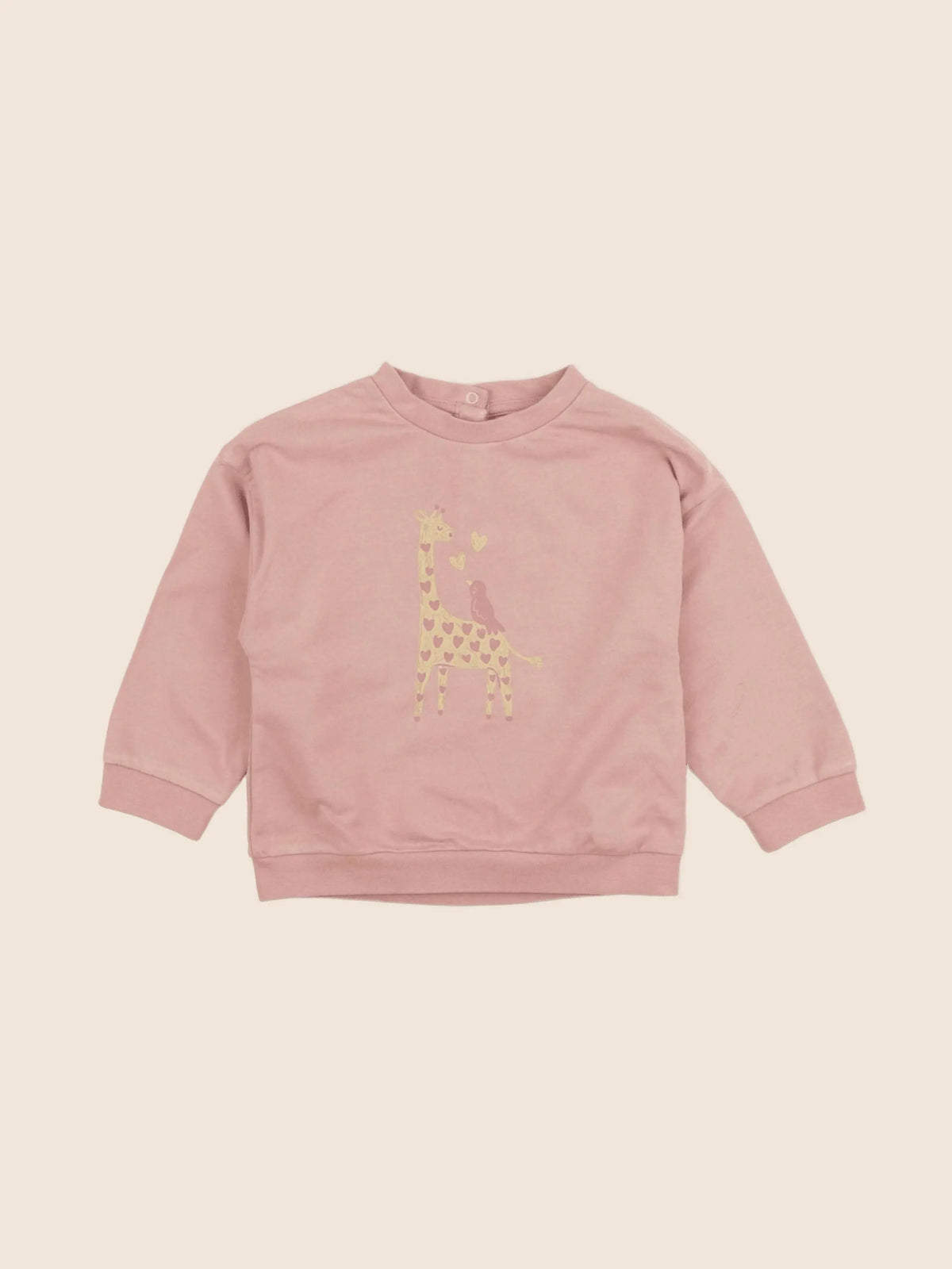 Vertbaudet - sweat rose - 24 mois