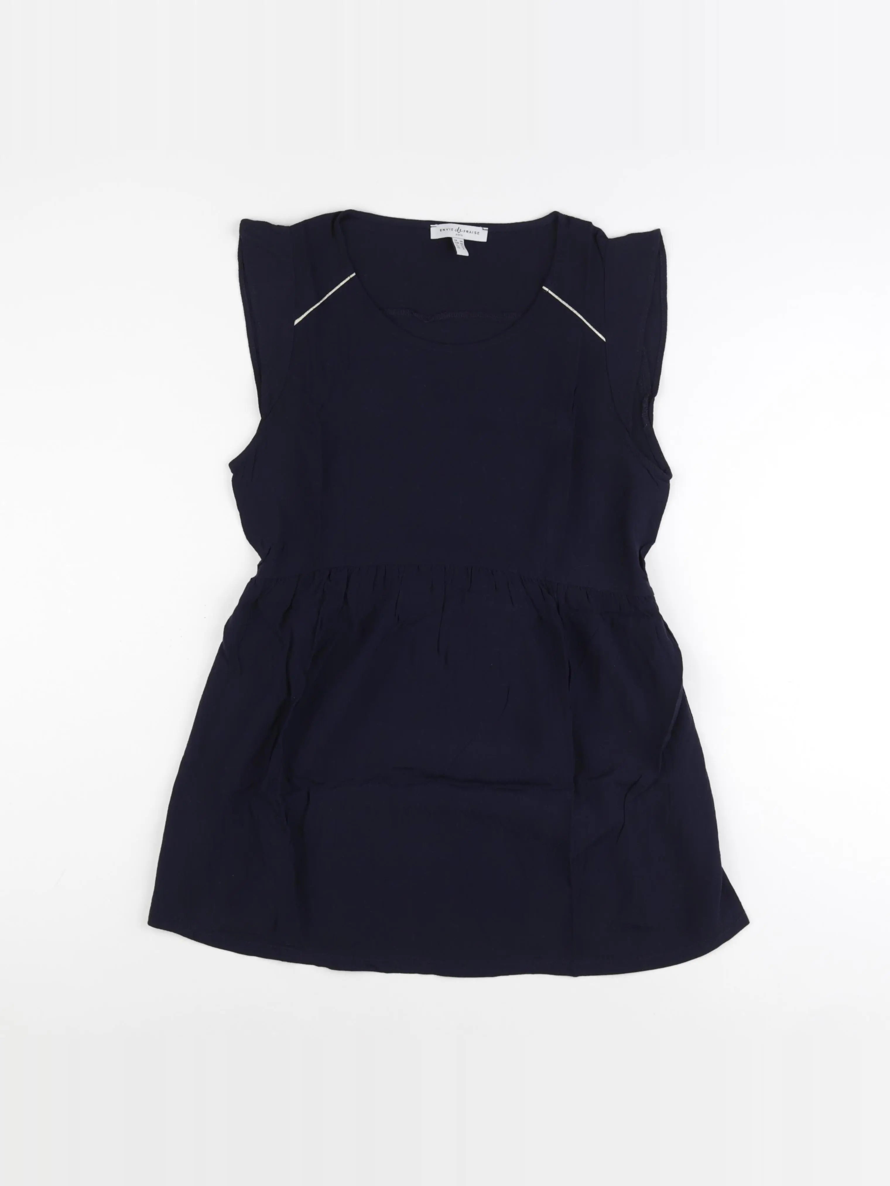 Envie de fraise - blouse grossesse bleu - 38