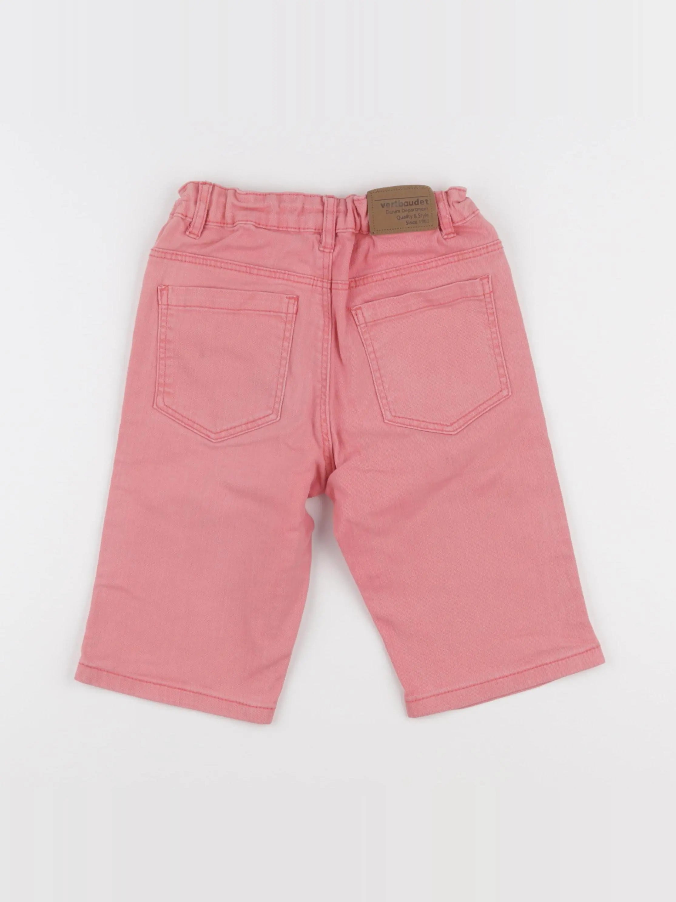 Vertbaudet - short rose - 9 ans