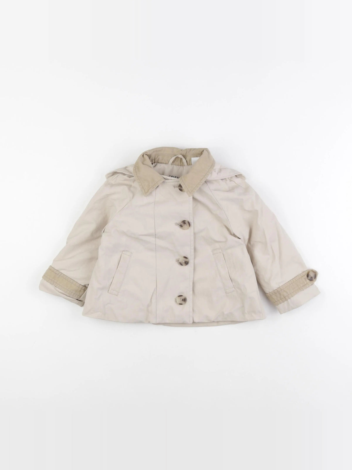 Zara - trench taupe - 2 ans