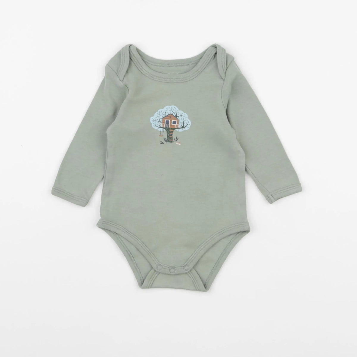 Vertbaudet - body vert - 6 mois