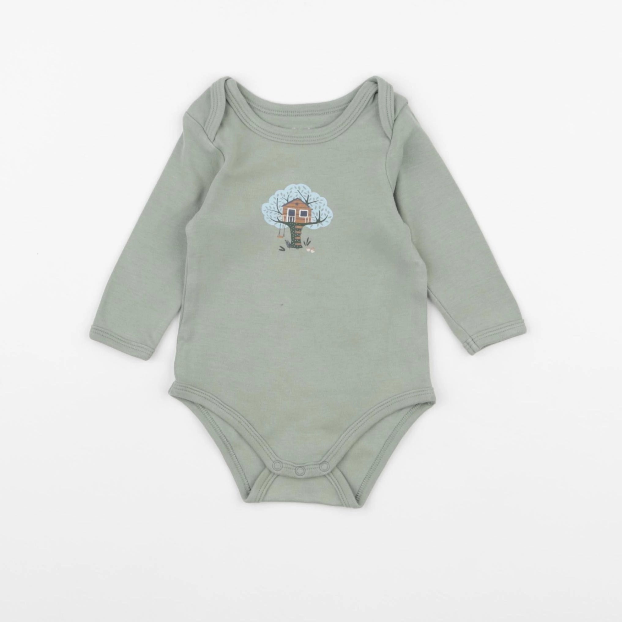 Vertbaudet - body vert - 6 mois