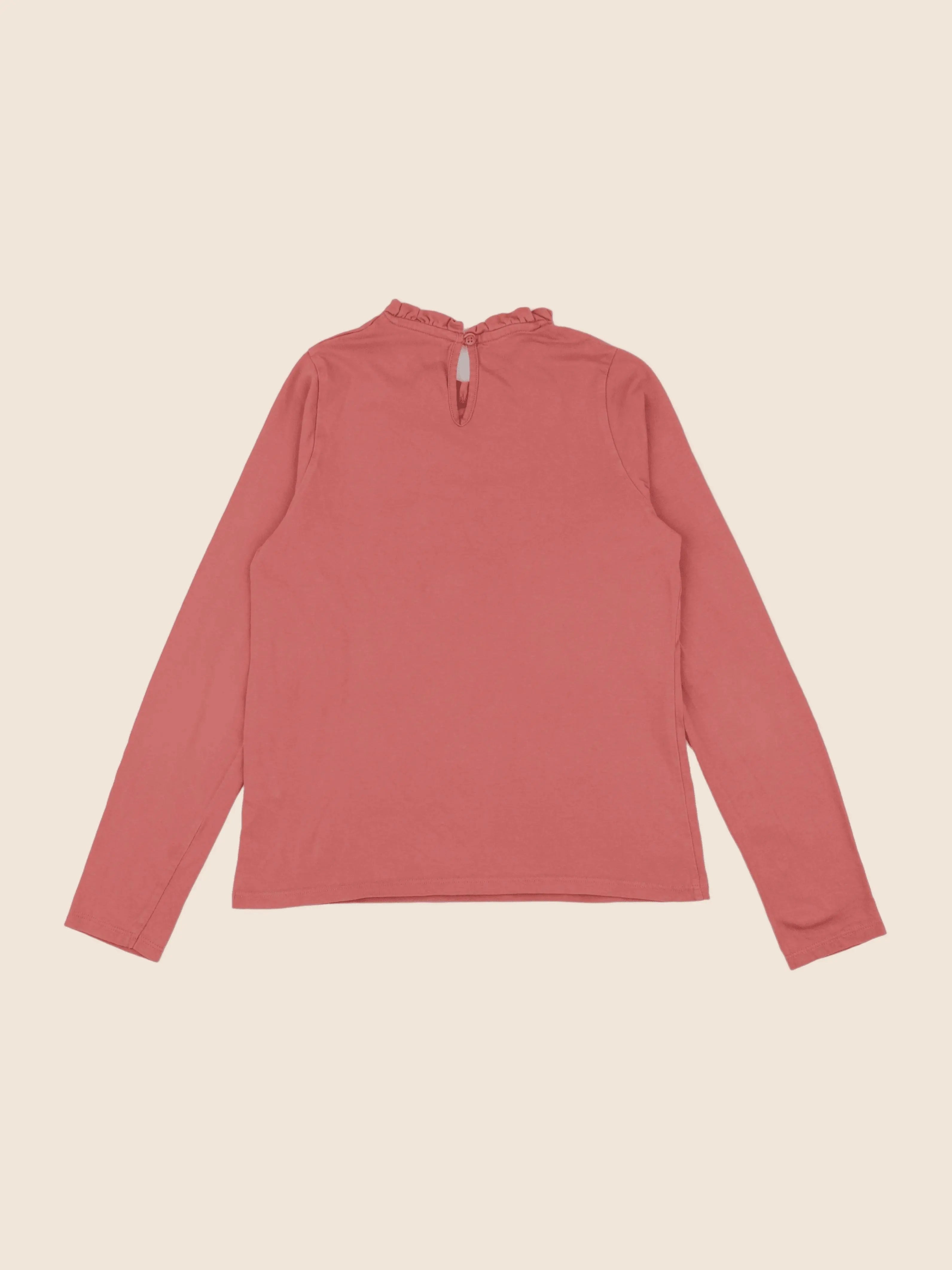 Vertbaudet - tee-shirt rose - 10 ans