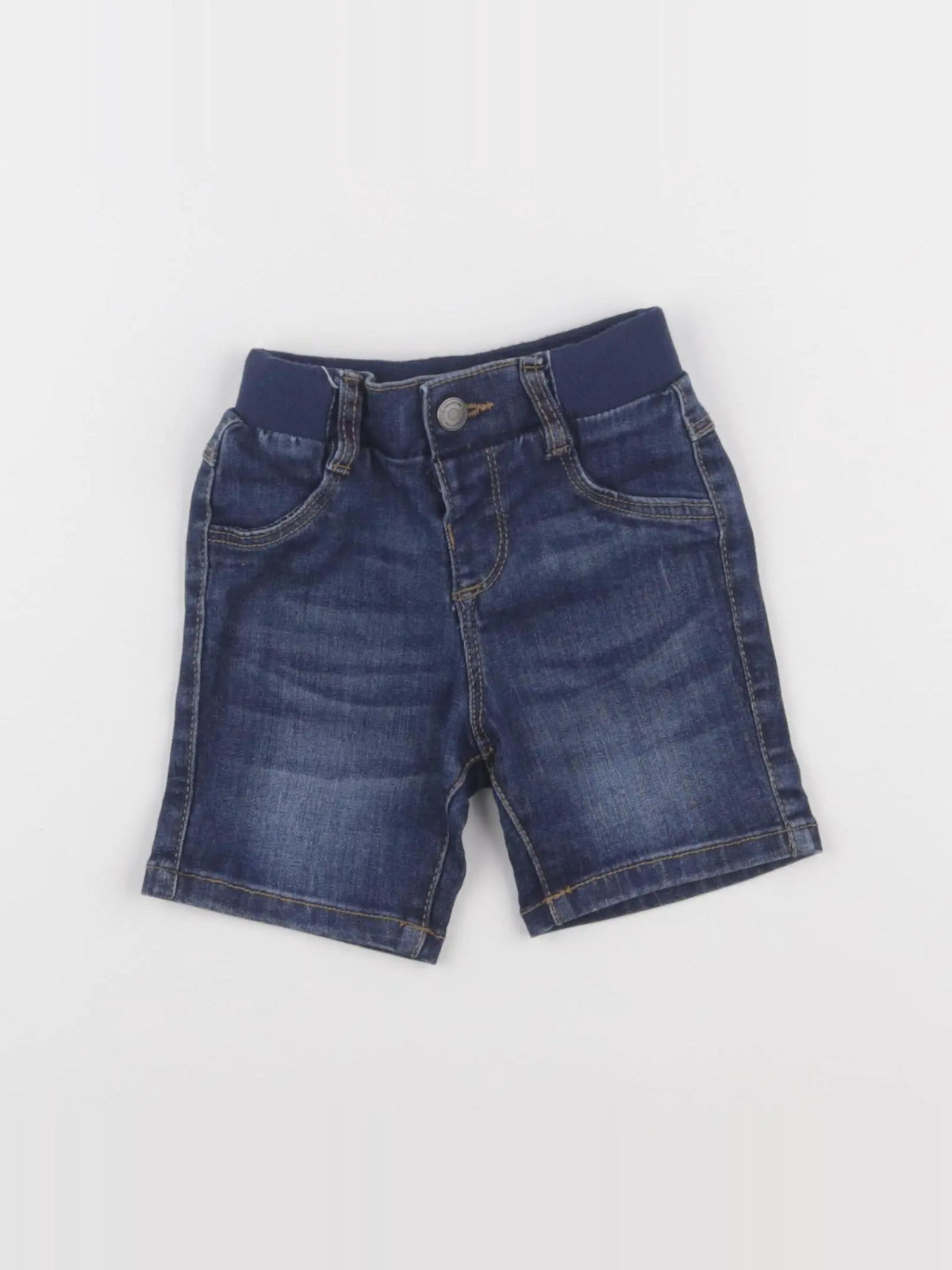 Tape à l'oeil - short bleu - 12 mois