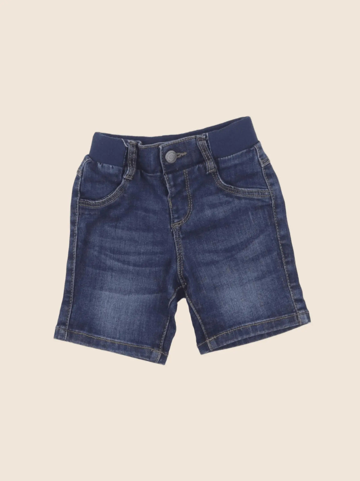 Tape à l'oeil - short bleu - 12 mois