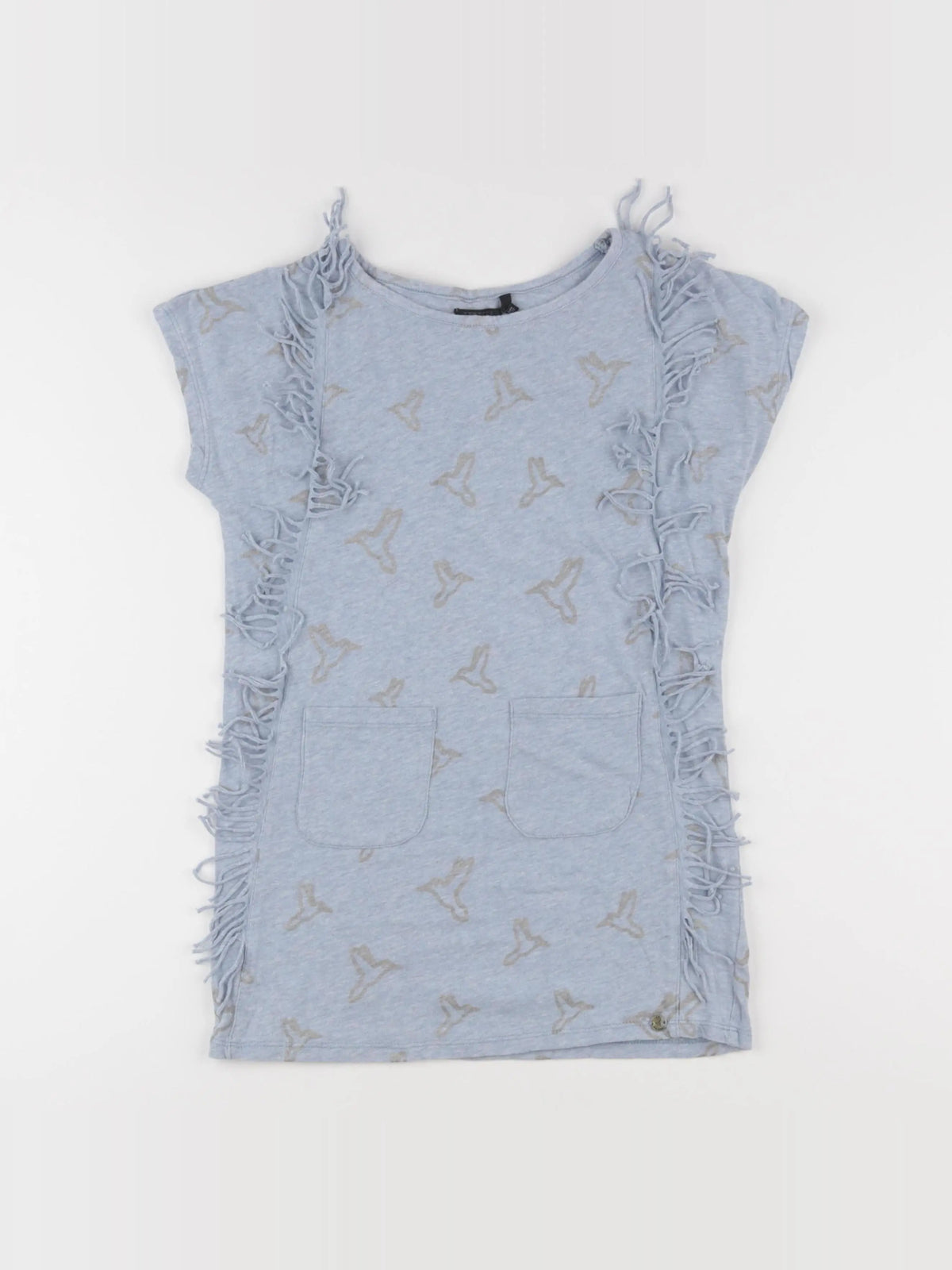 IKKS - tee-shirt bleu - 8 ans