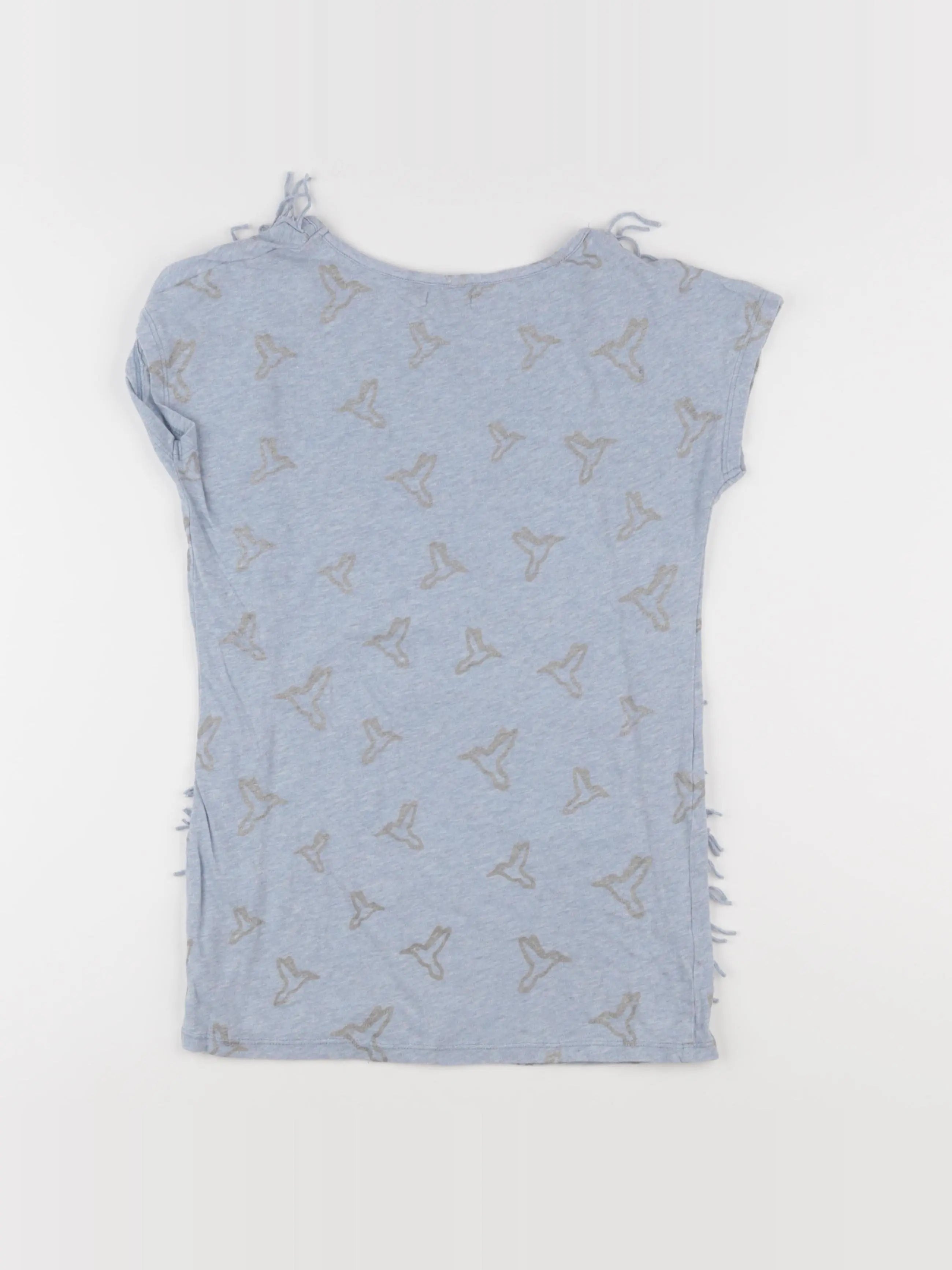 IKKS - tee-shirt bleu - 8 ans