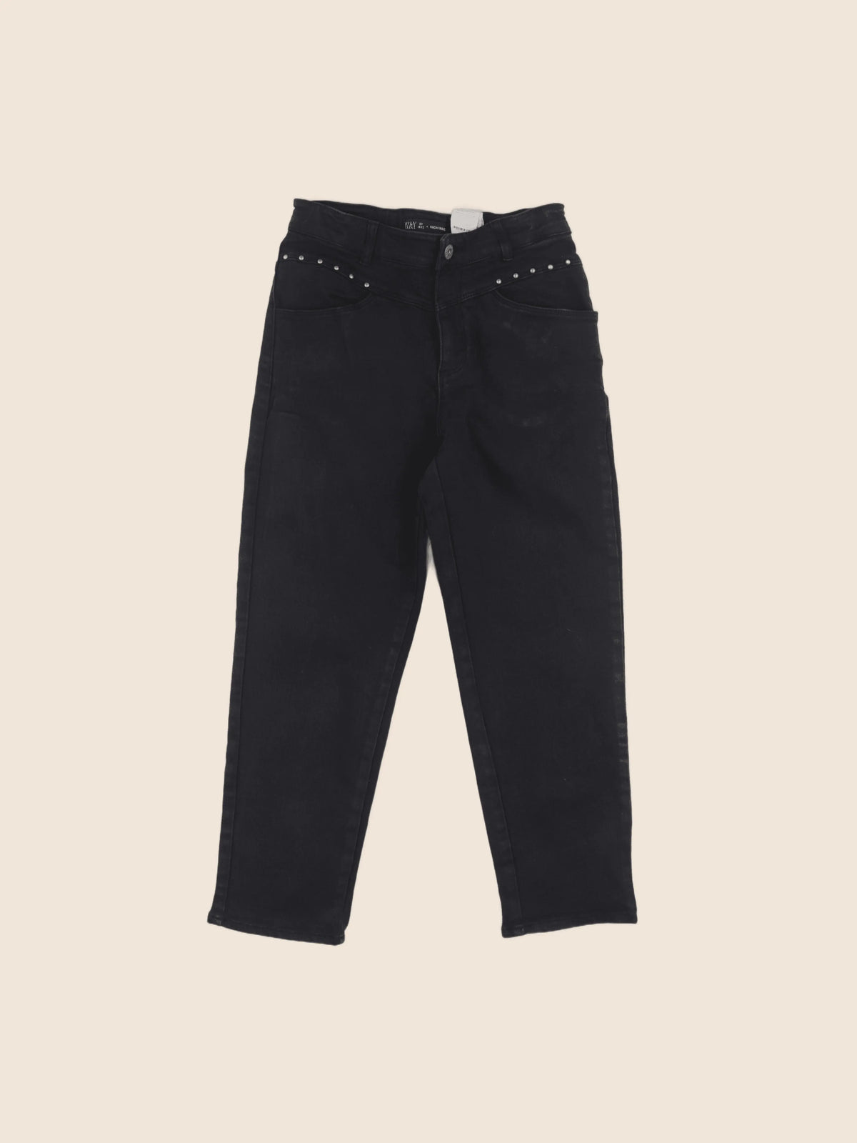 IKKS - jean noir - 12 ans