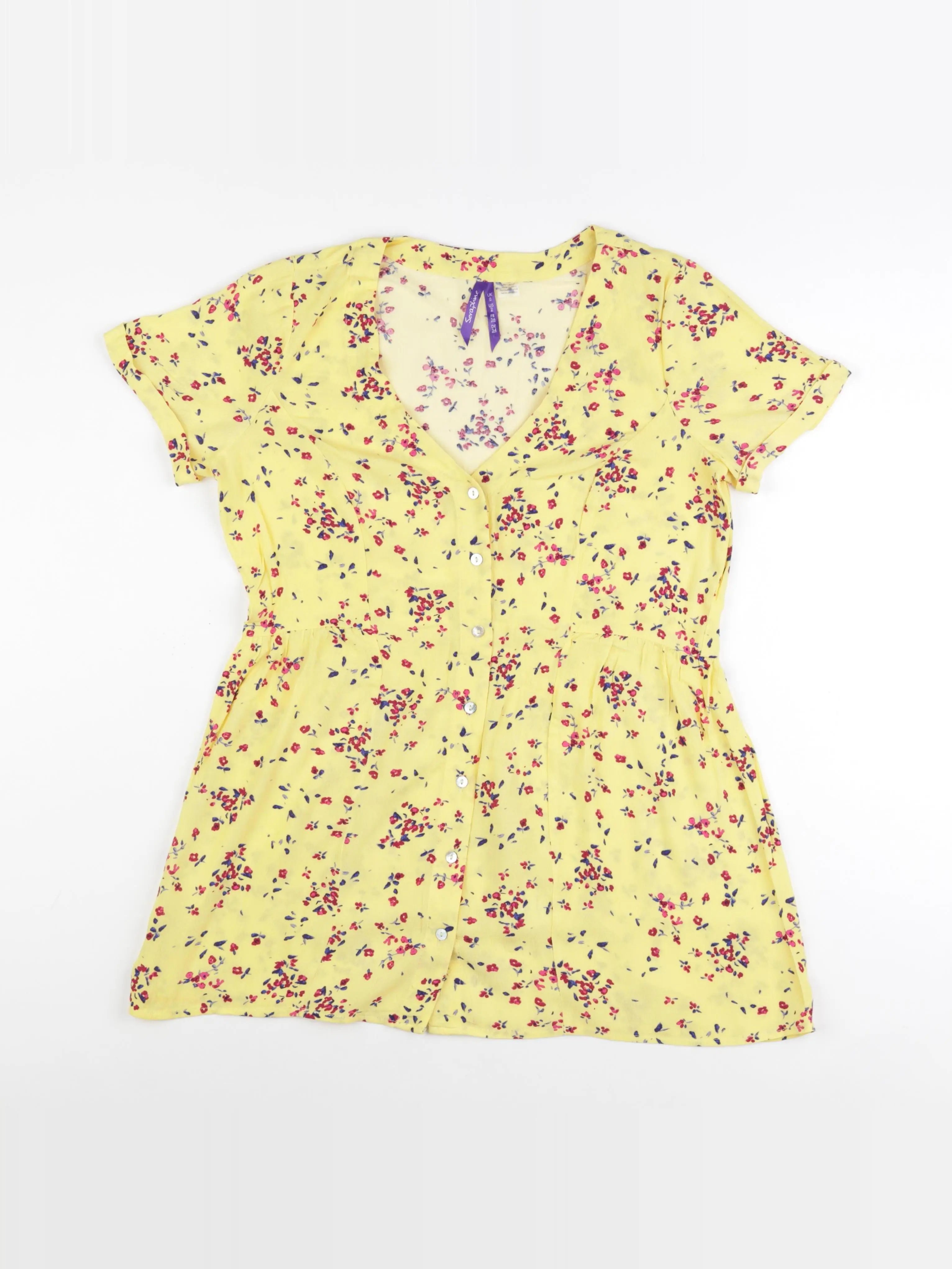 Seraphine - blouse grossesse jaune - 36