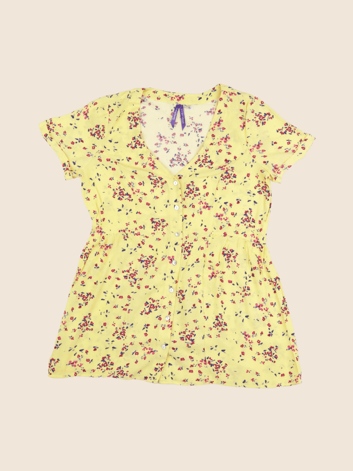 Seraphine - blouse grossesse jaune - 36