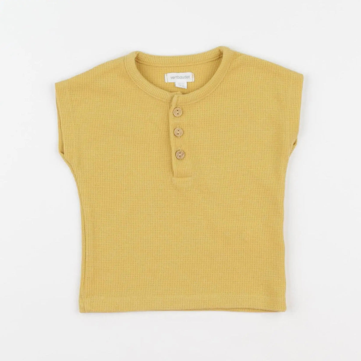 Vertbaudet - tee-shirt jaune - 18 mois