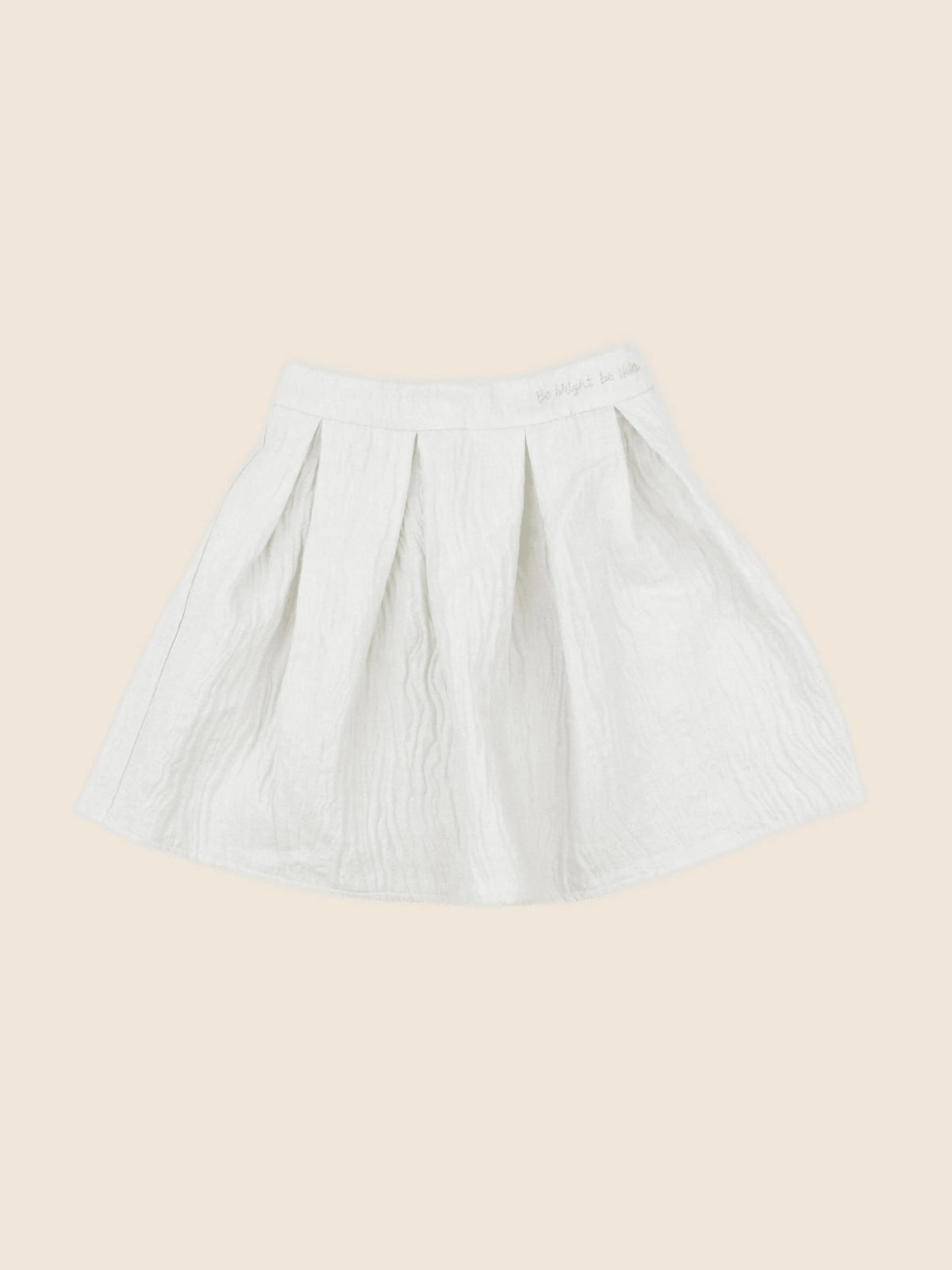 IKKS - jupe beige, argent - 8 ans
