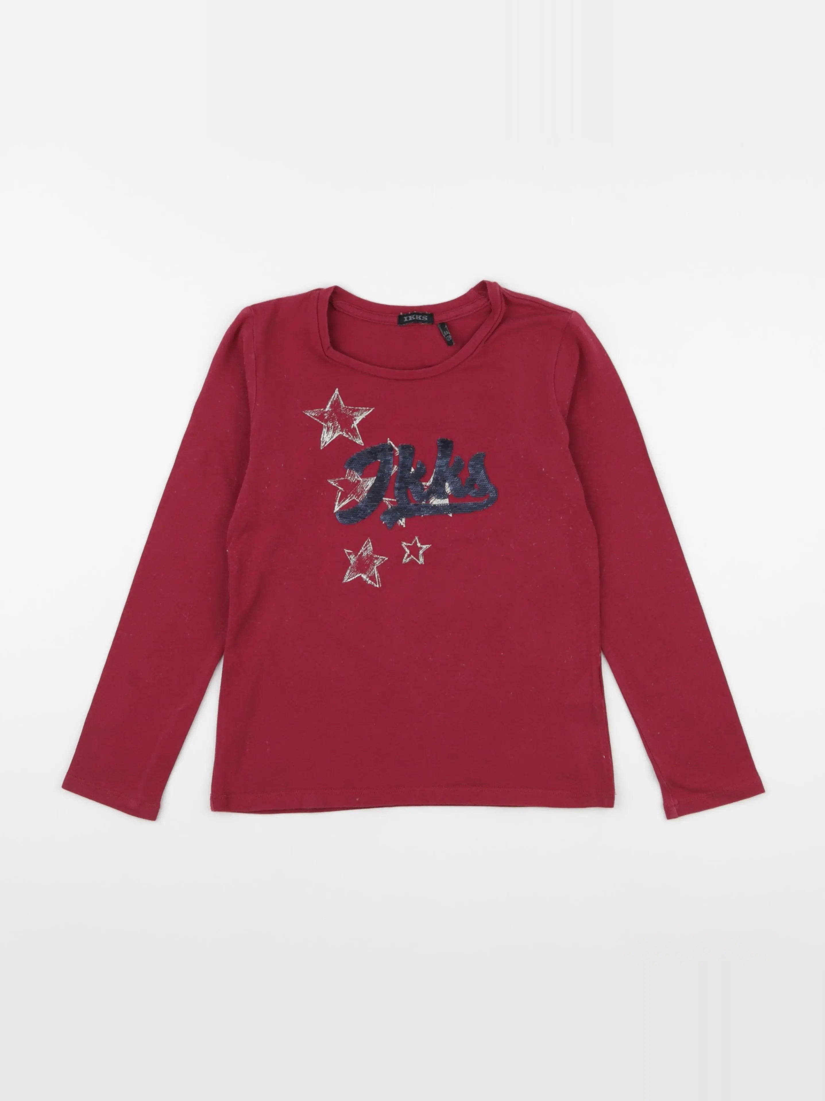IKKS - tee-shirt rouge - 8 ans