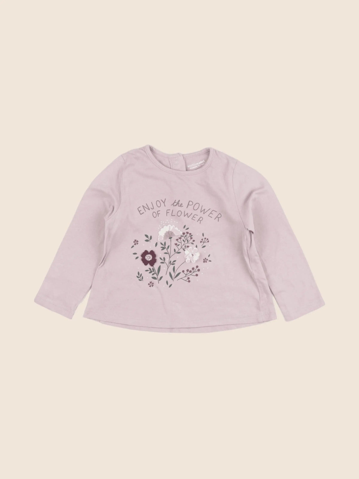 Vertbaudet - tee-shirt rose - 18 mois