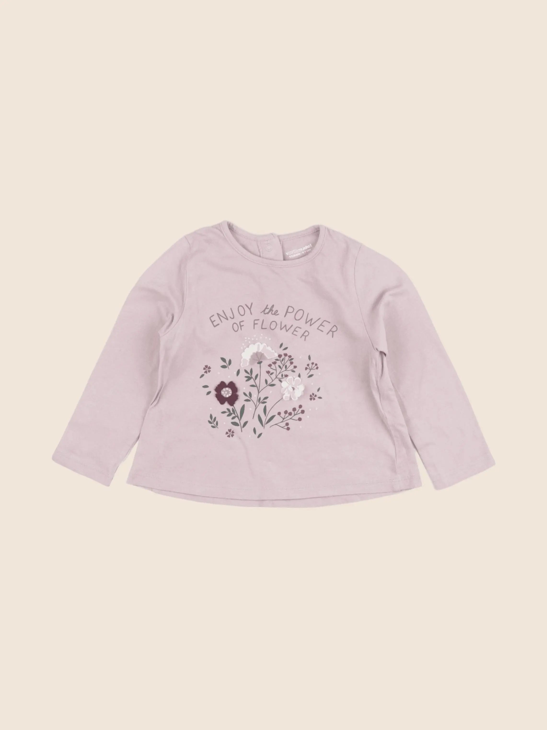 Vertbaudet - tee-shirt rose - 18 mois