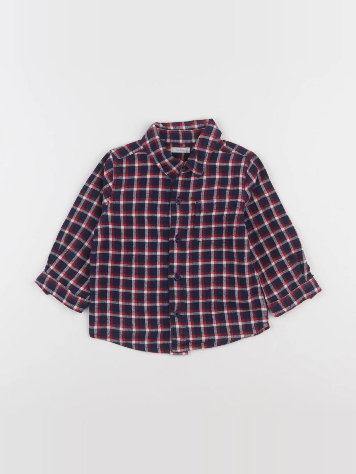 Boutchou - chemise multicolore - 12 mois