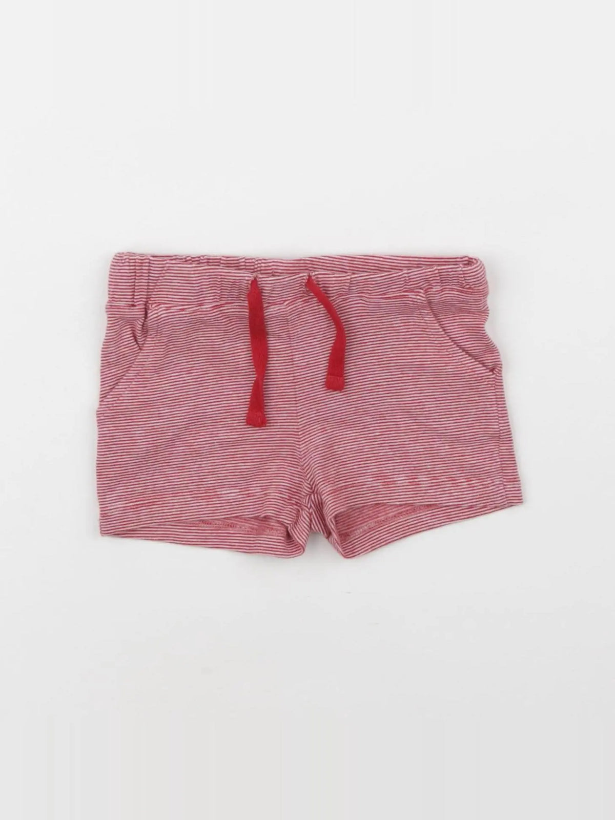 Boutchou - short rouge - 6 mois