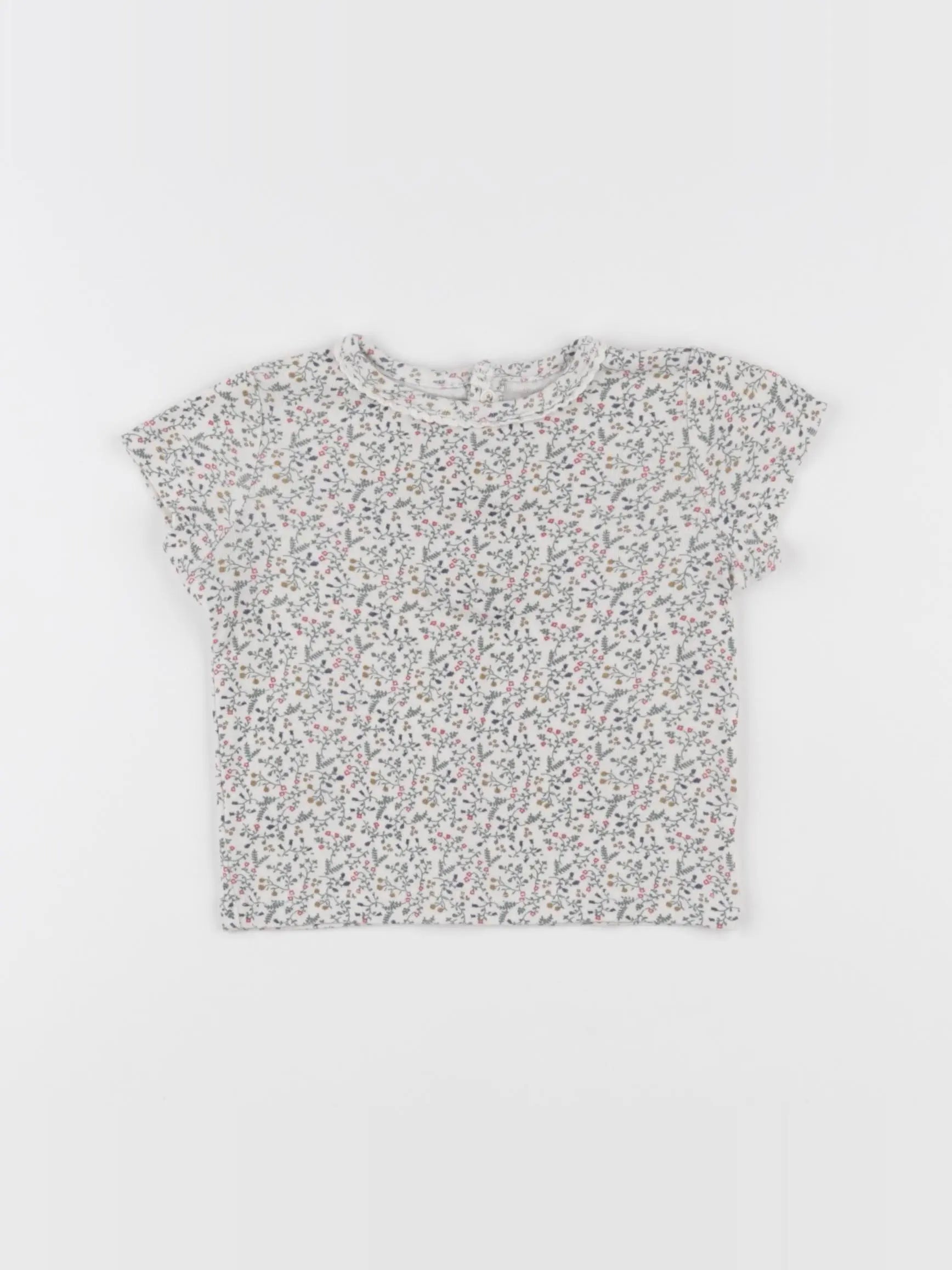 Boutchou - tee-shirt multicolore - 9 mois