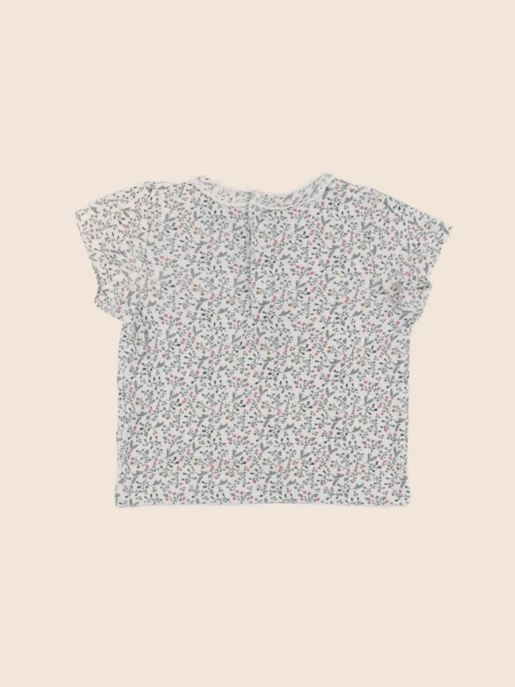 Boutchou - tee-shirt multicolore - 9 mois