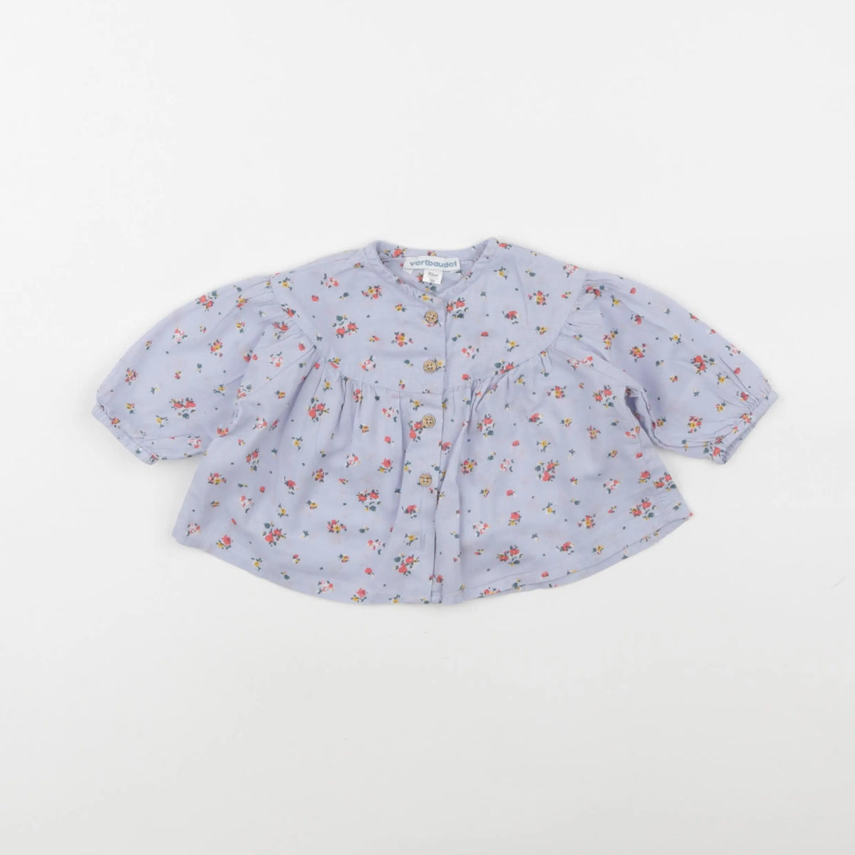 Vertbaudet - blouse multicolore - 3 mois