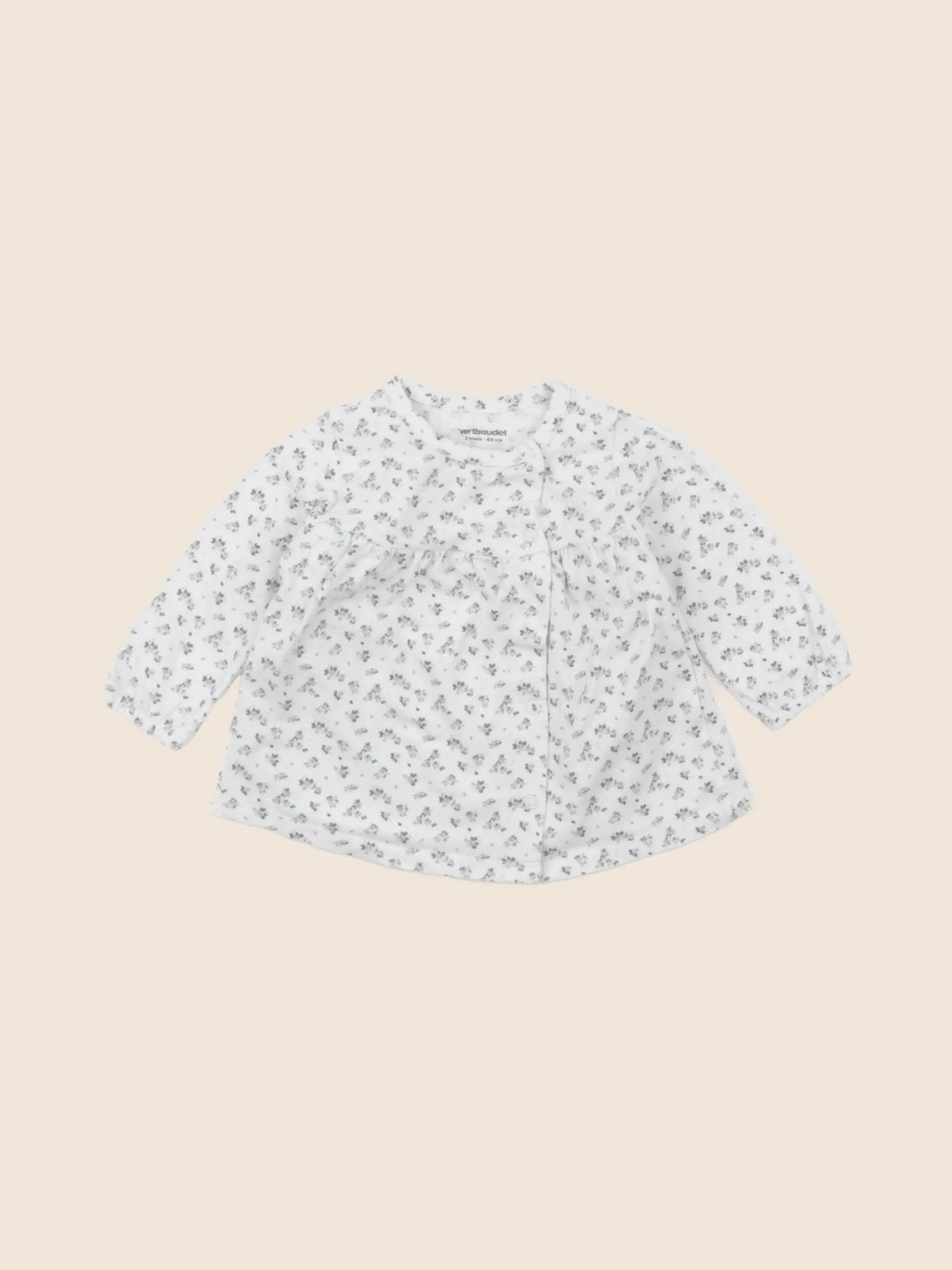 Vertbaudet - tee-shirt multicolore - 3 mois